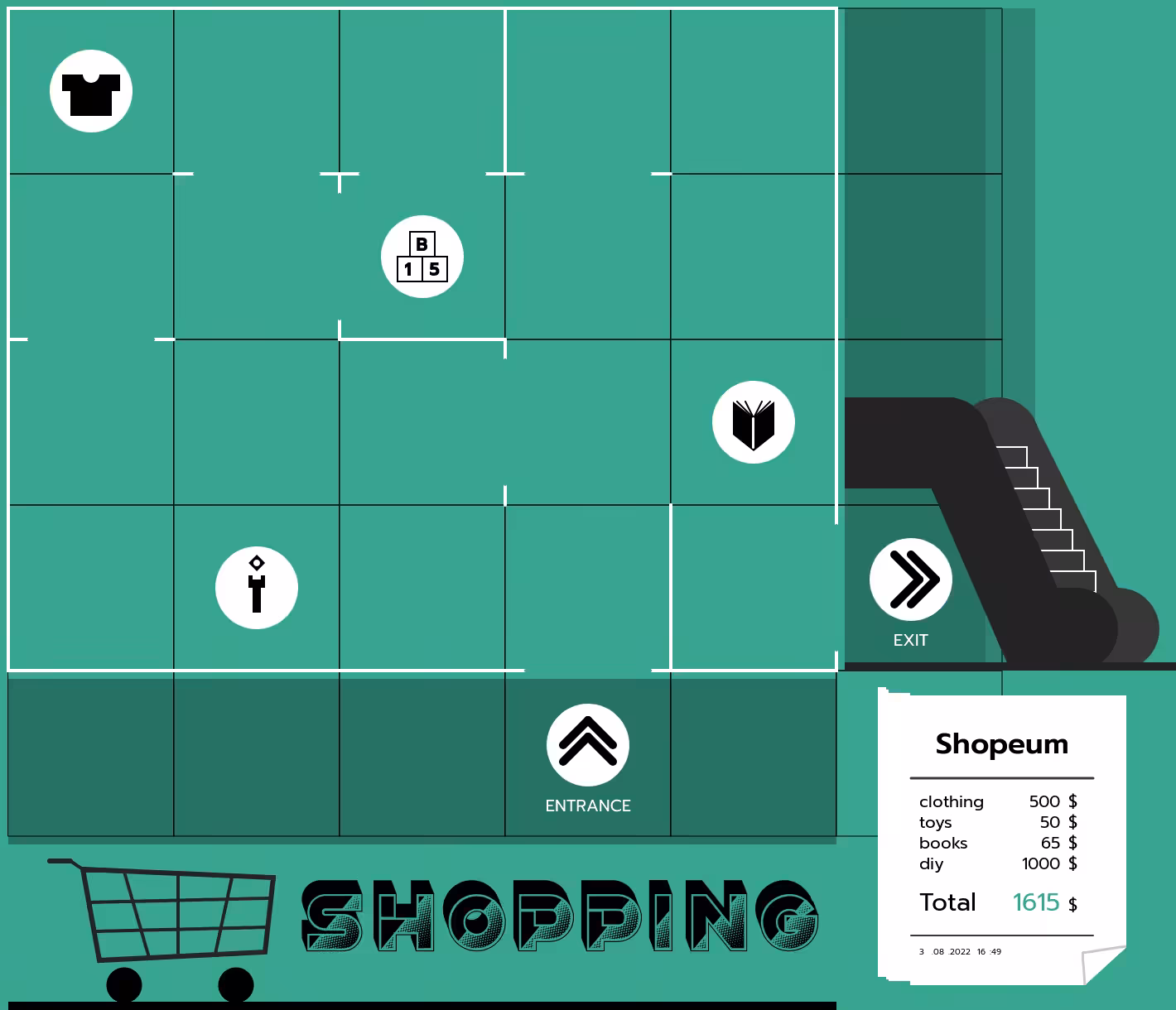 Shopping frenzy #1