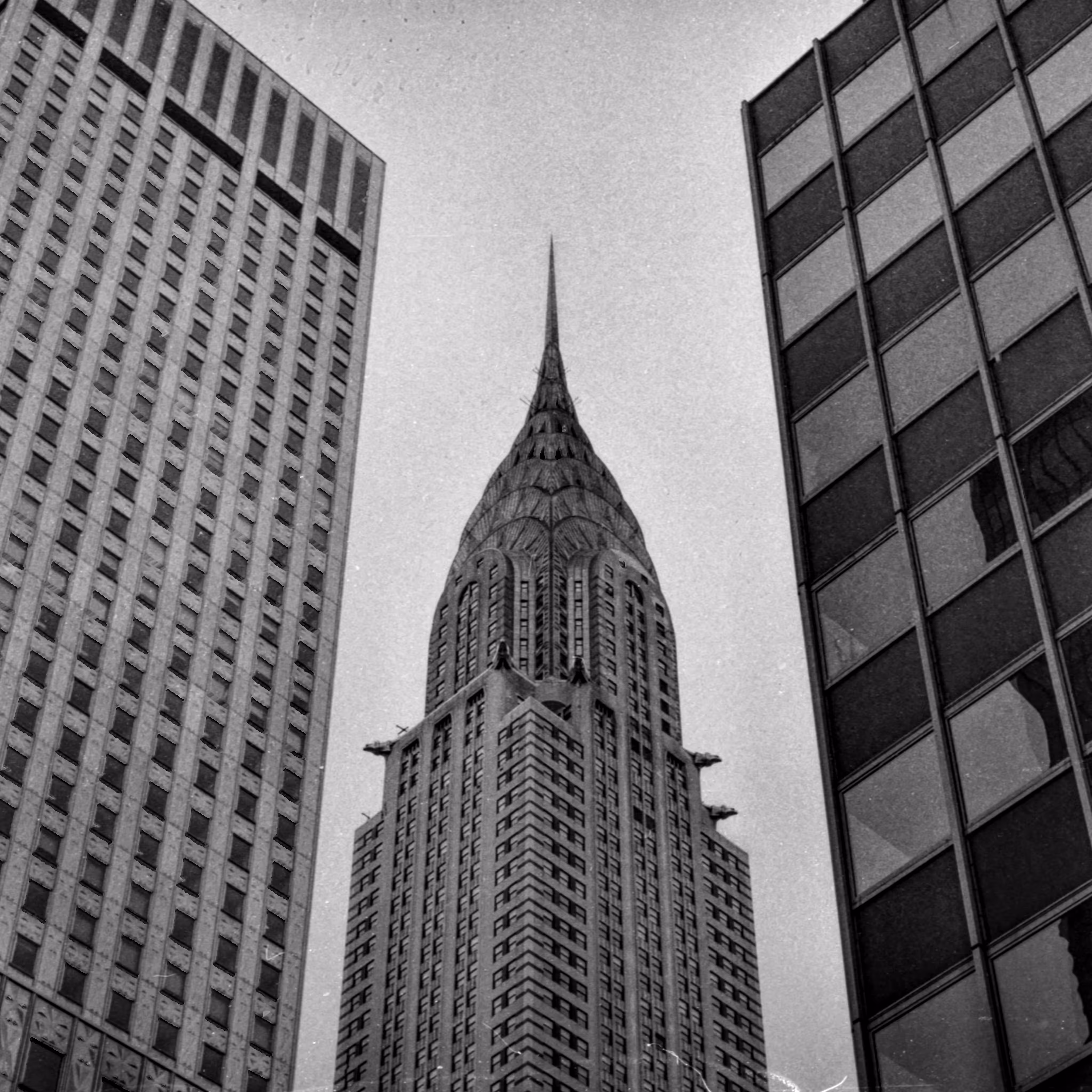 Chrysler Building on 35mm
