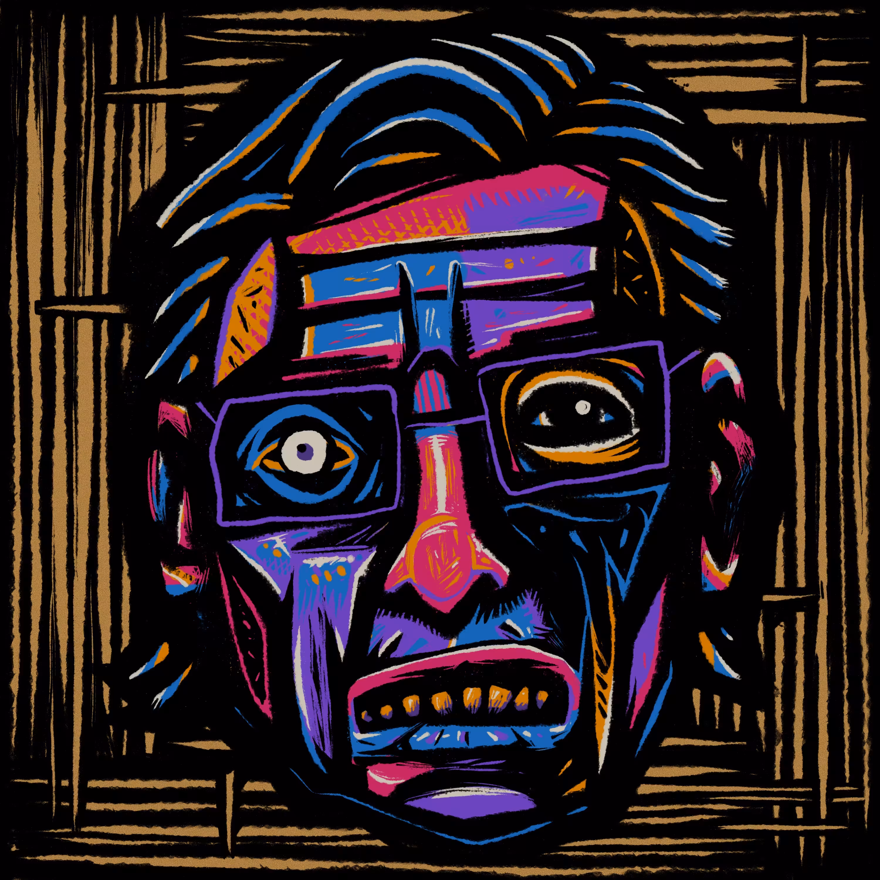 Strange Faces 08