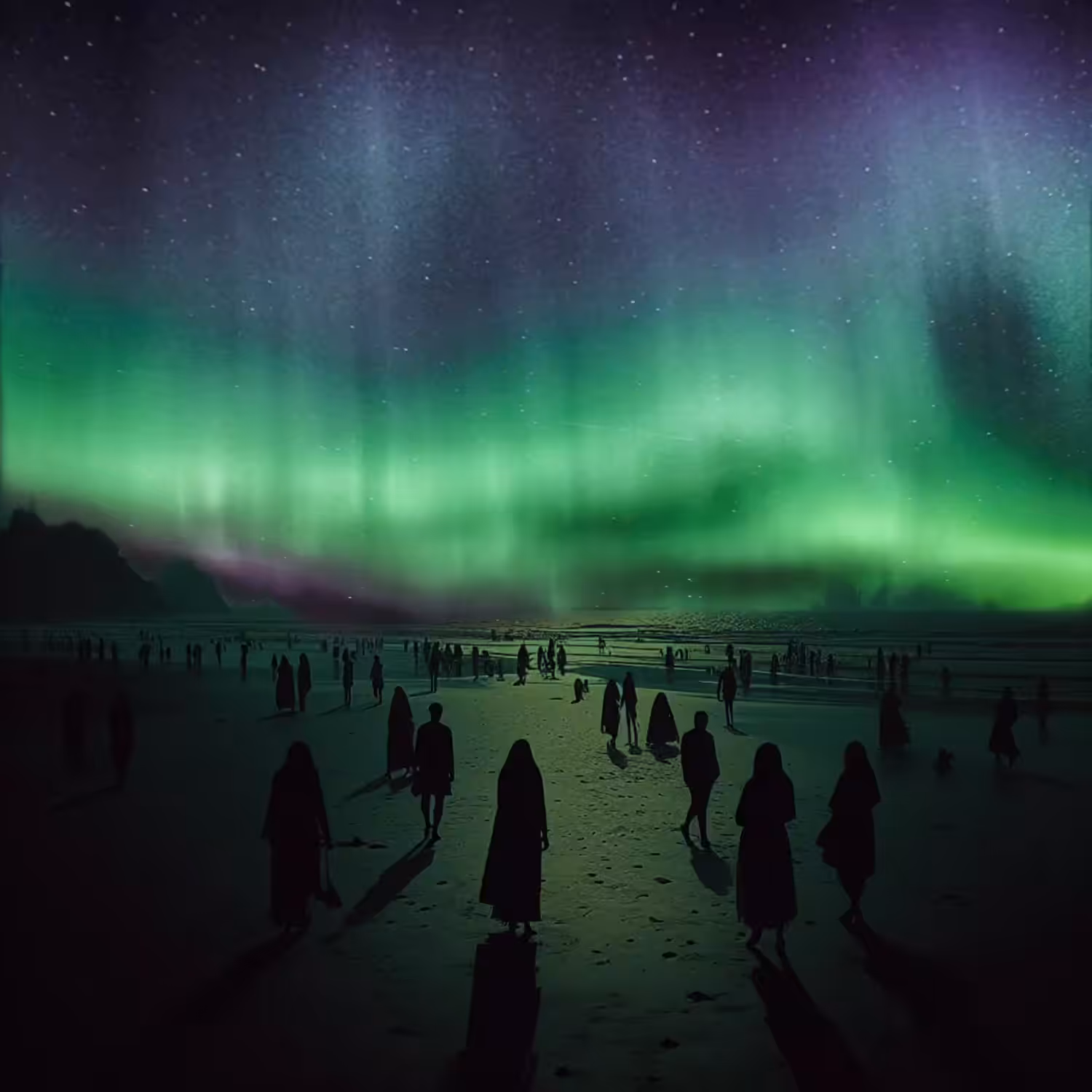 Watching the northern stars