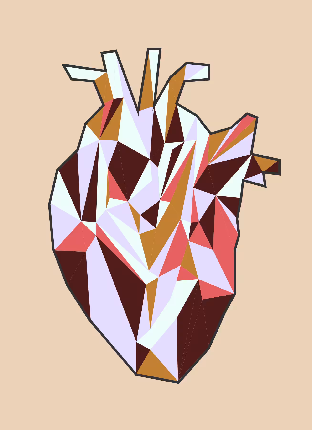 CryptoBauhaus: Color of the Heart: №10