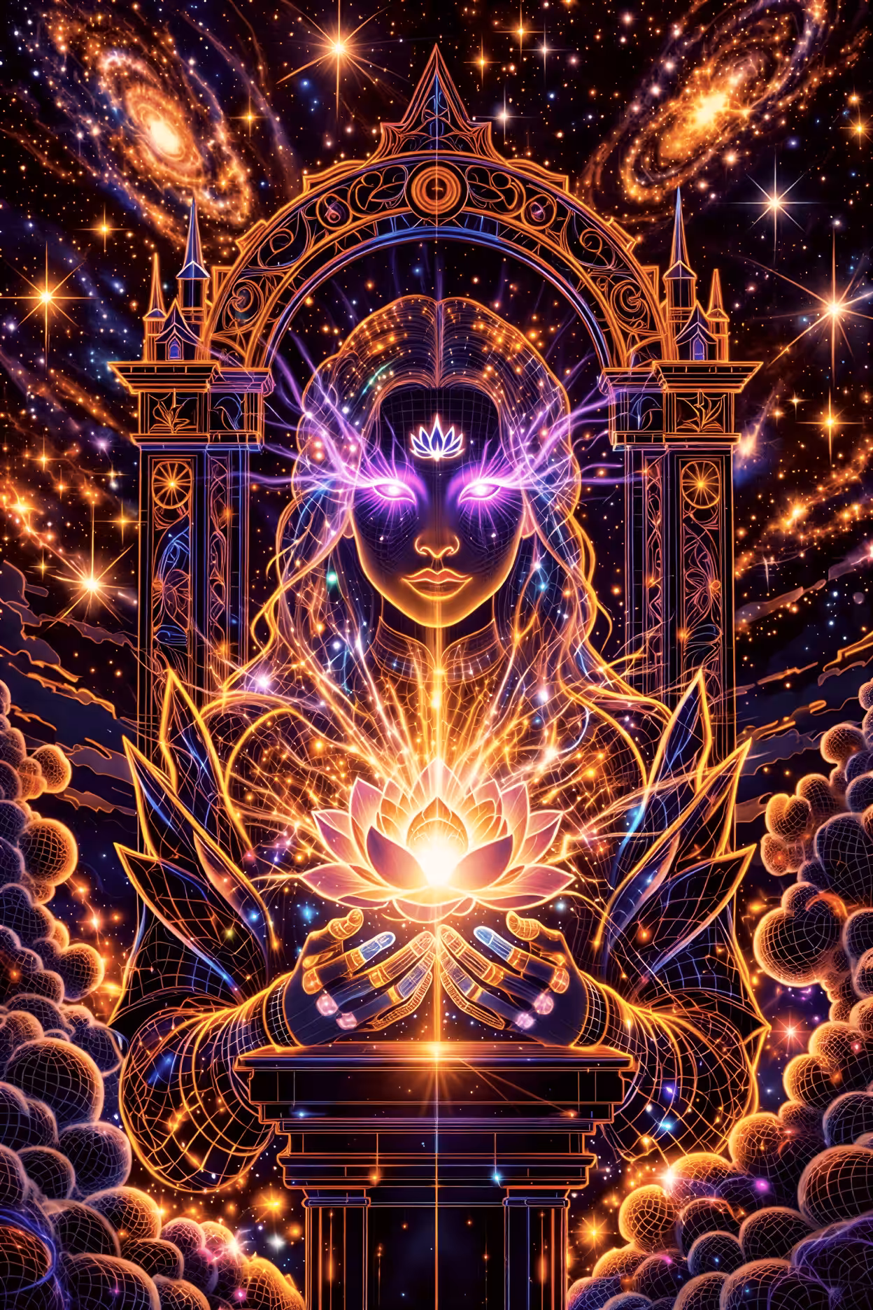 Flor do Lótus — Cybernetic Temple: Flor do Lótus VI— Cybernetic Awakening