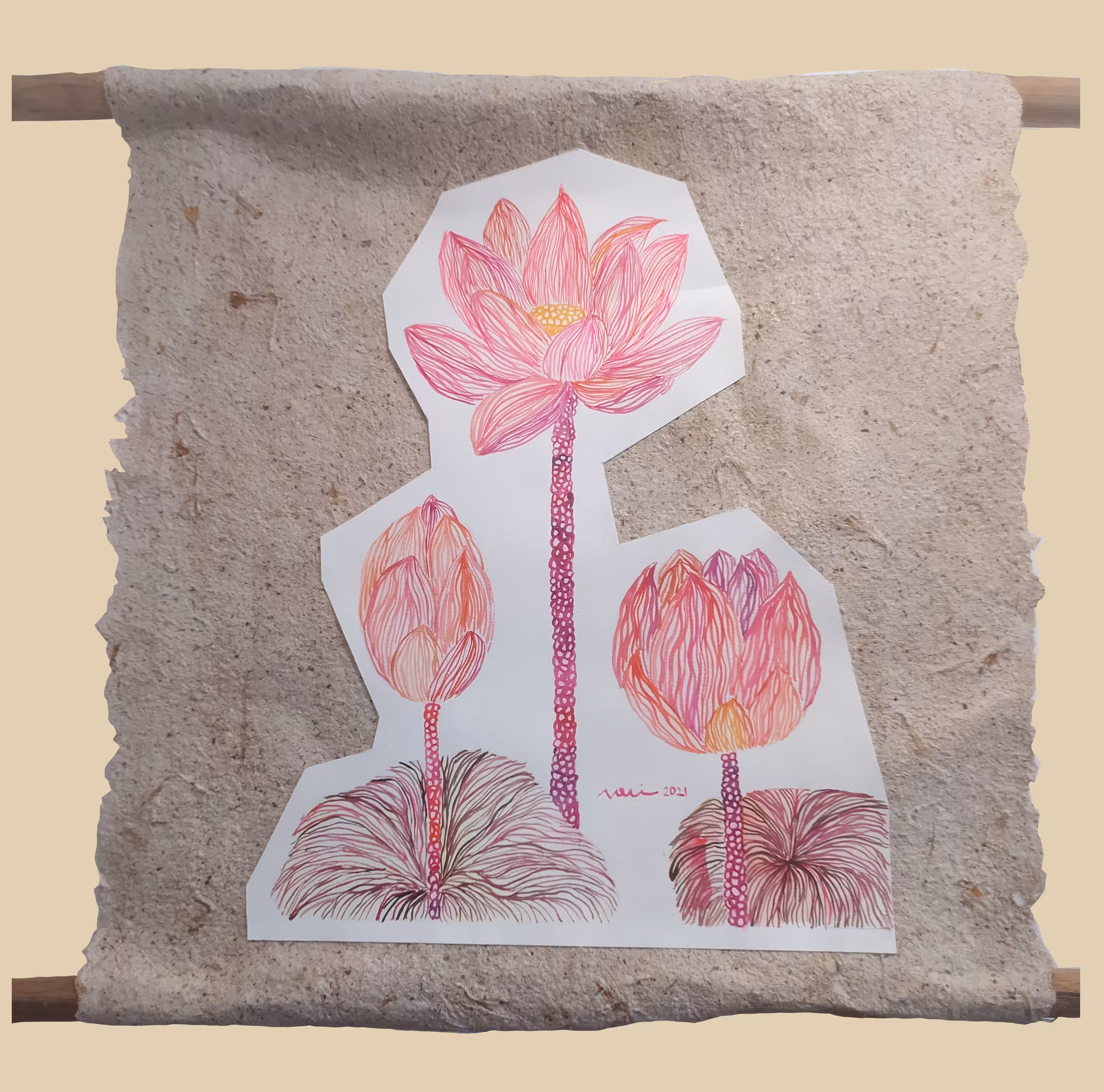 Prana #6 Lotus Head