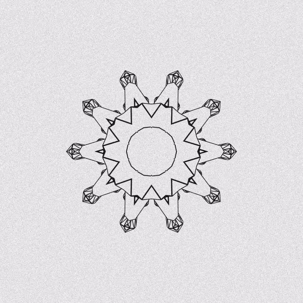 Monochrome Kaleido #108