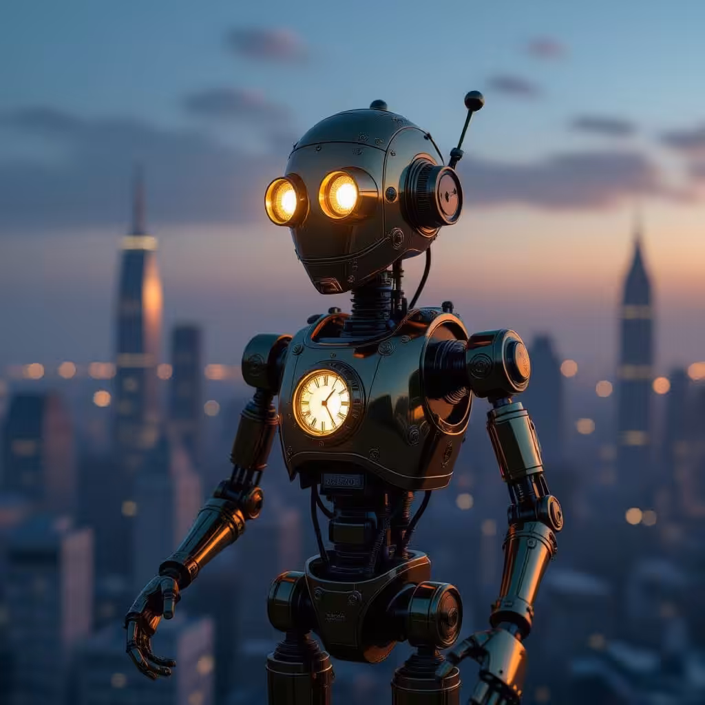 NightCafe Creations: City Automaton 1