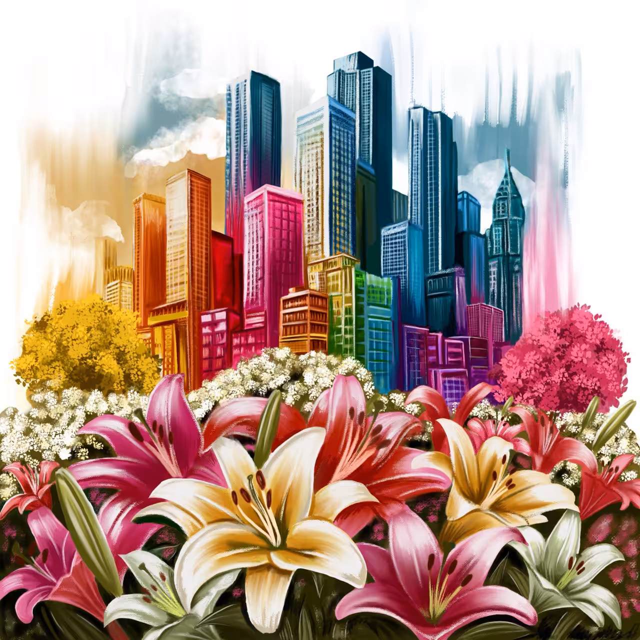 “Urban Bloom: A City in Color”