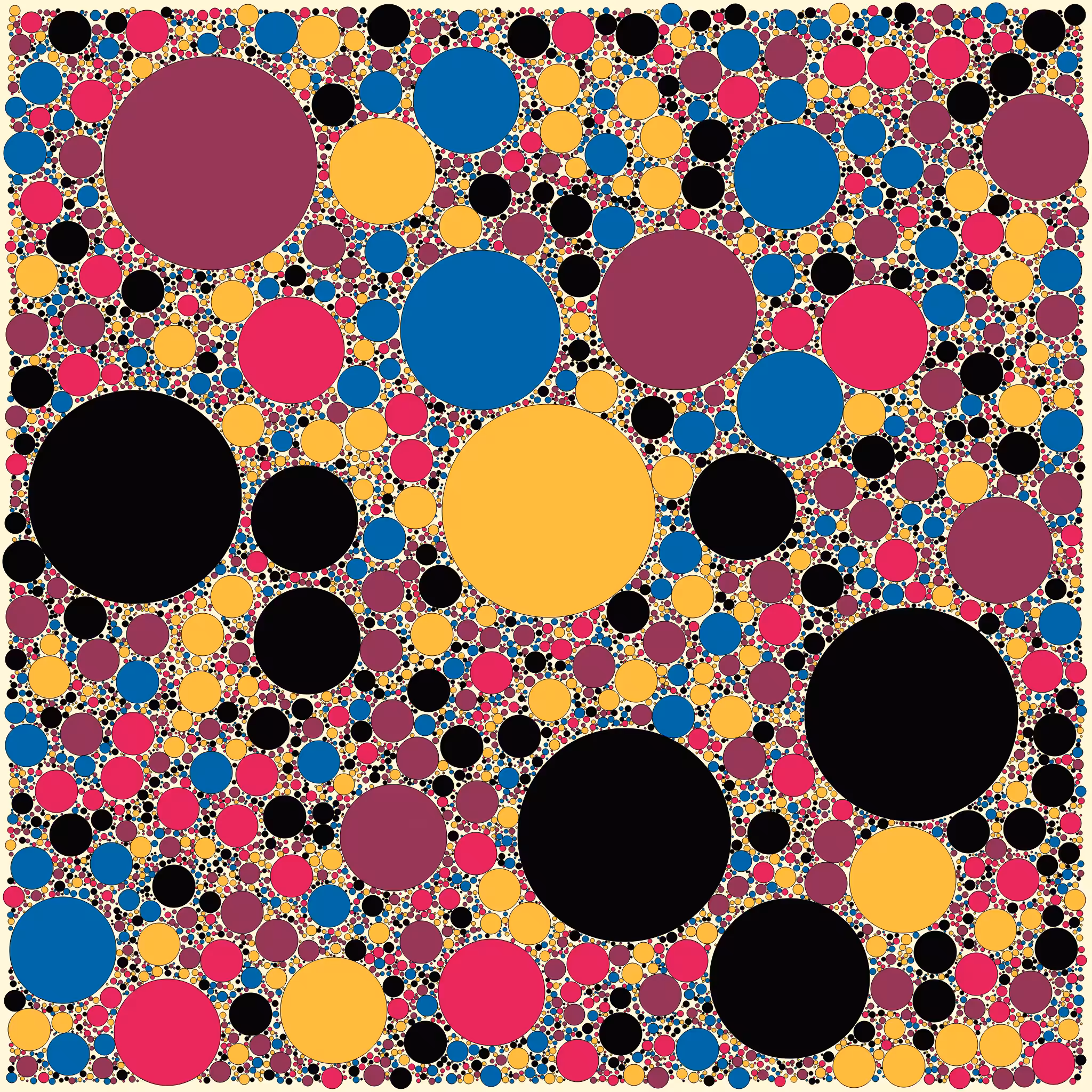 My Bags are Packed - with Circles #3