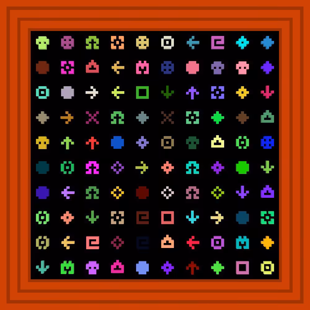 My ears :: Procedural Symbols #345/1000