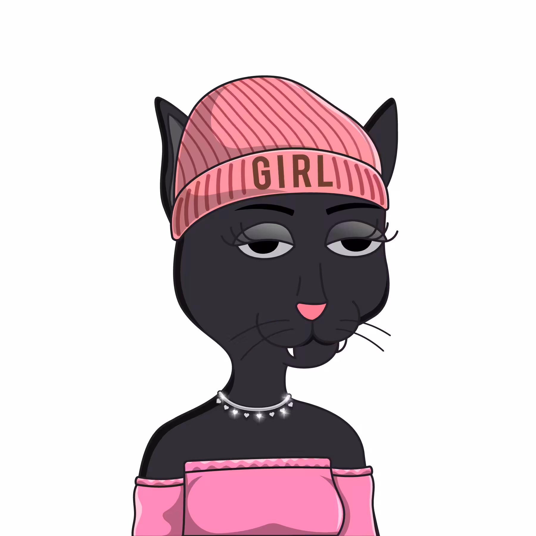 Girl Cat #622