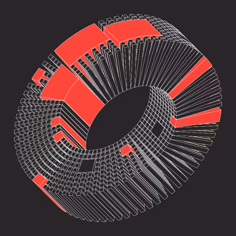 Ex Mobius (Neon Red) #10
