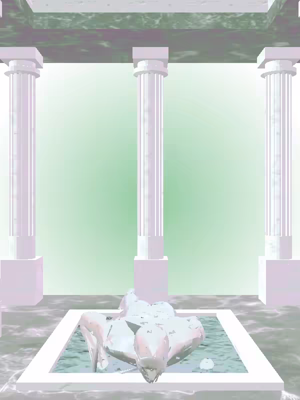 HeavenComputer: The Athletic Dusky Pale Pink Man #3316