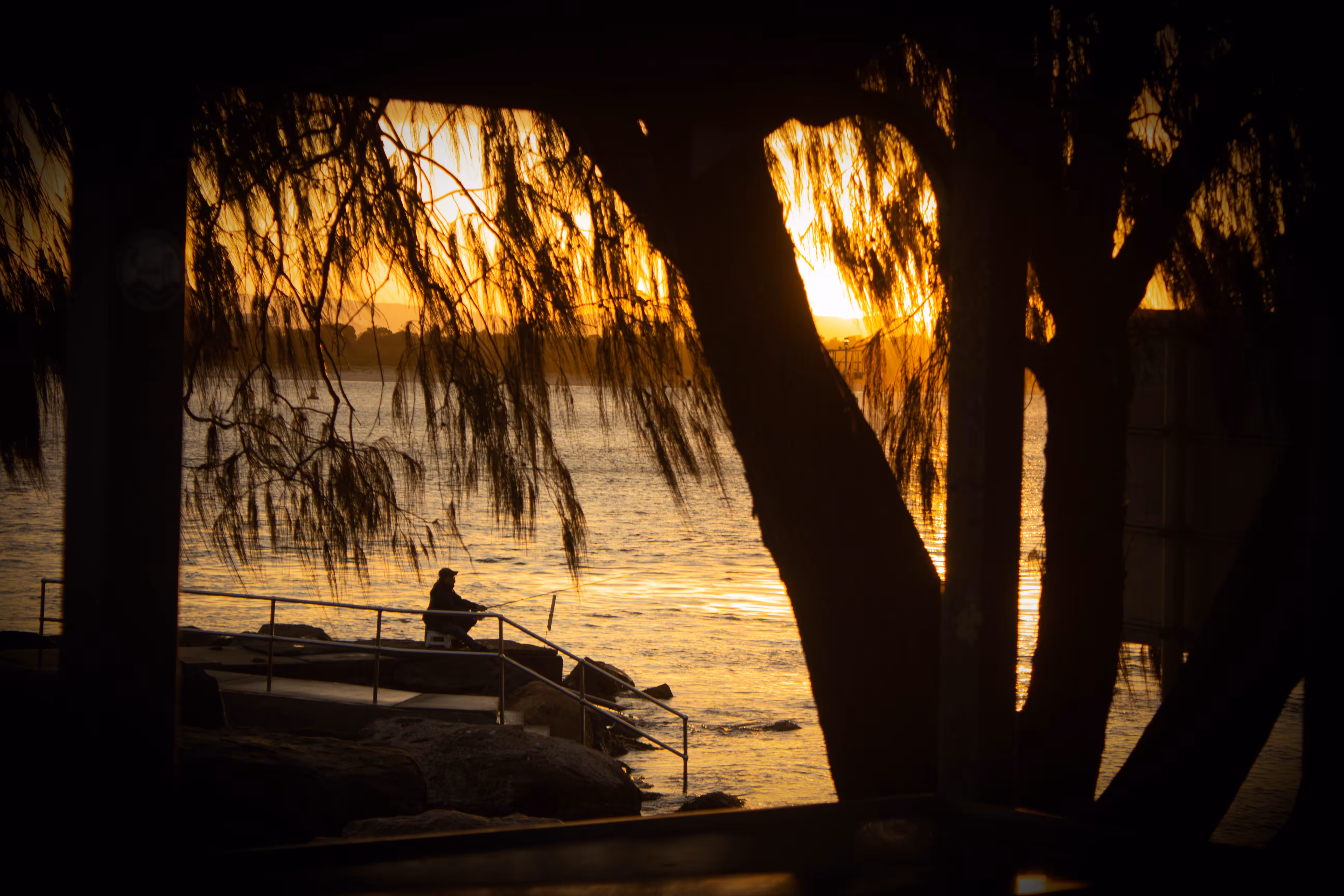 Fisherman and the ship
