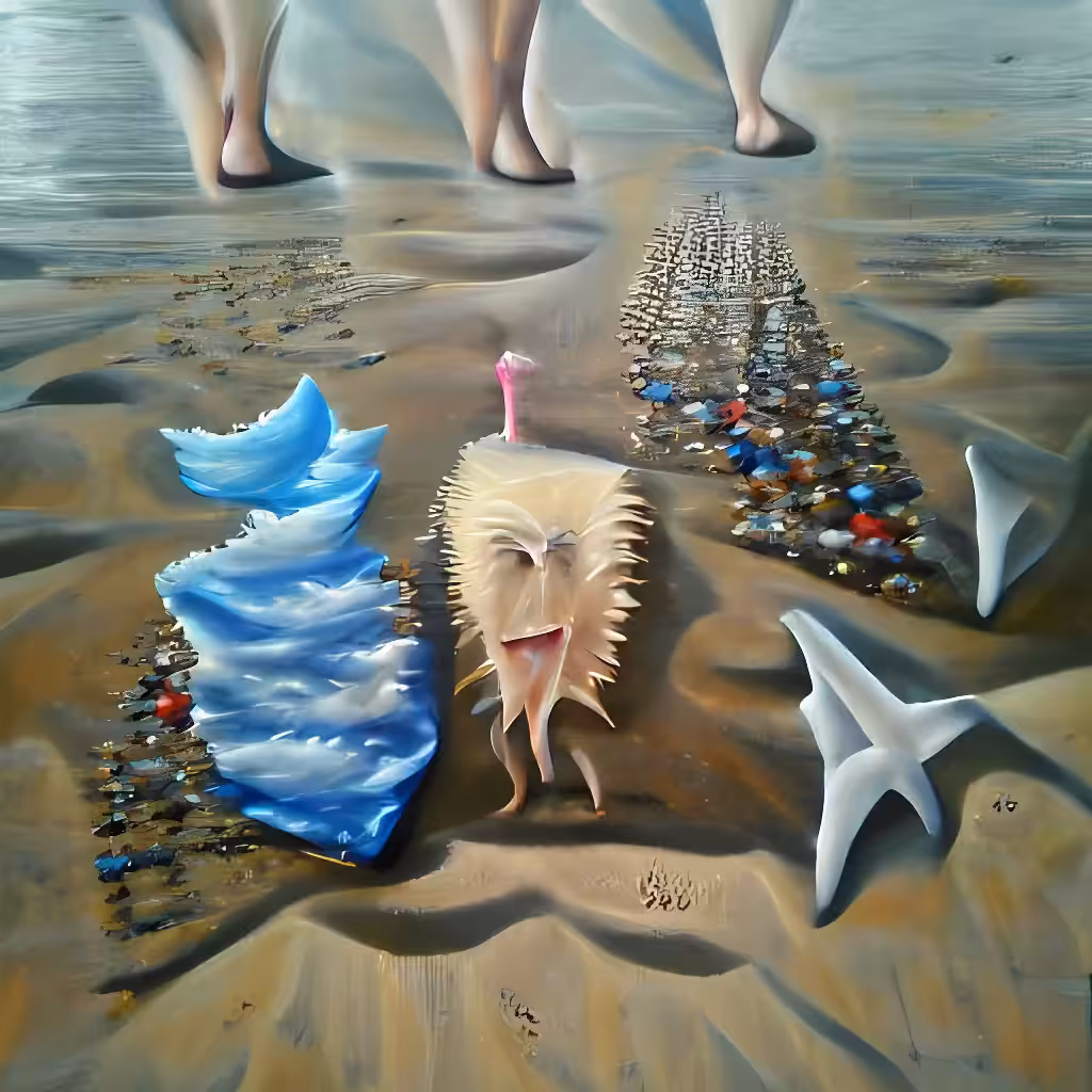 The Garden Of Ai Delights: Spikey societal nothingness seeks long walks on the beach