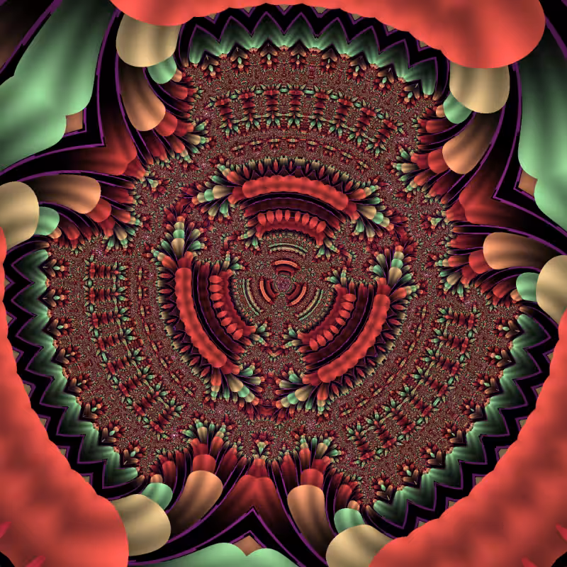 Fractal Flower #33