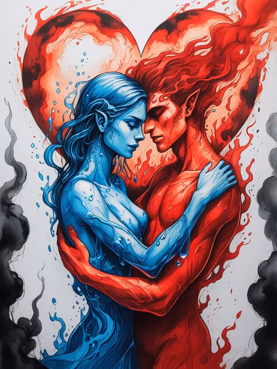 Water and fire