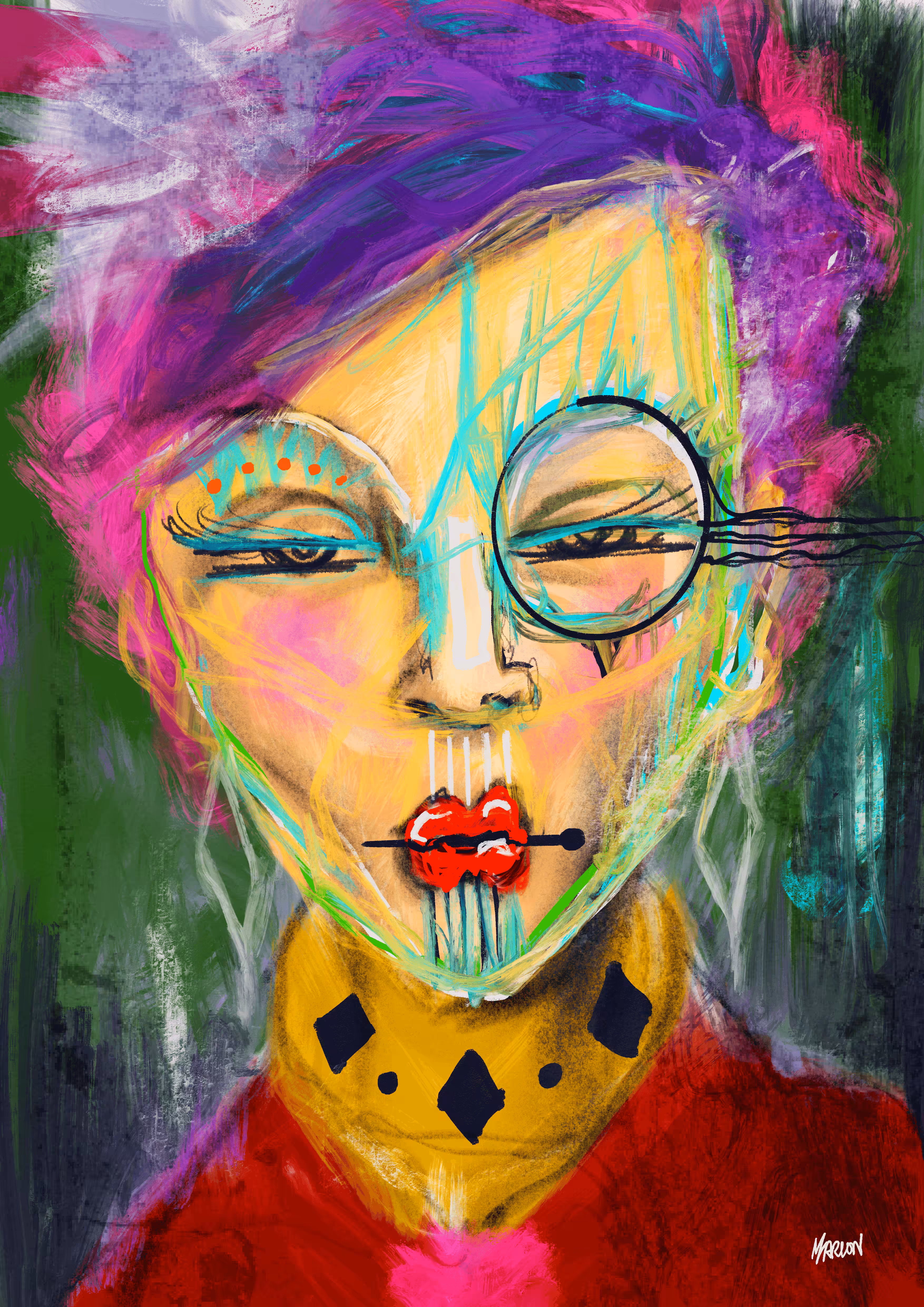 Wrong words can hurt / Marlon