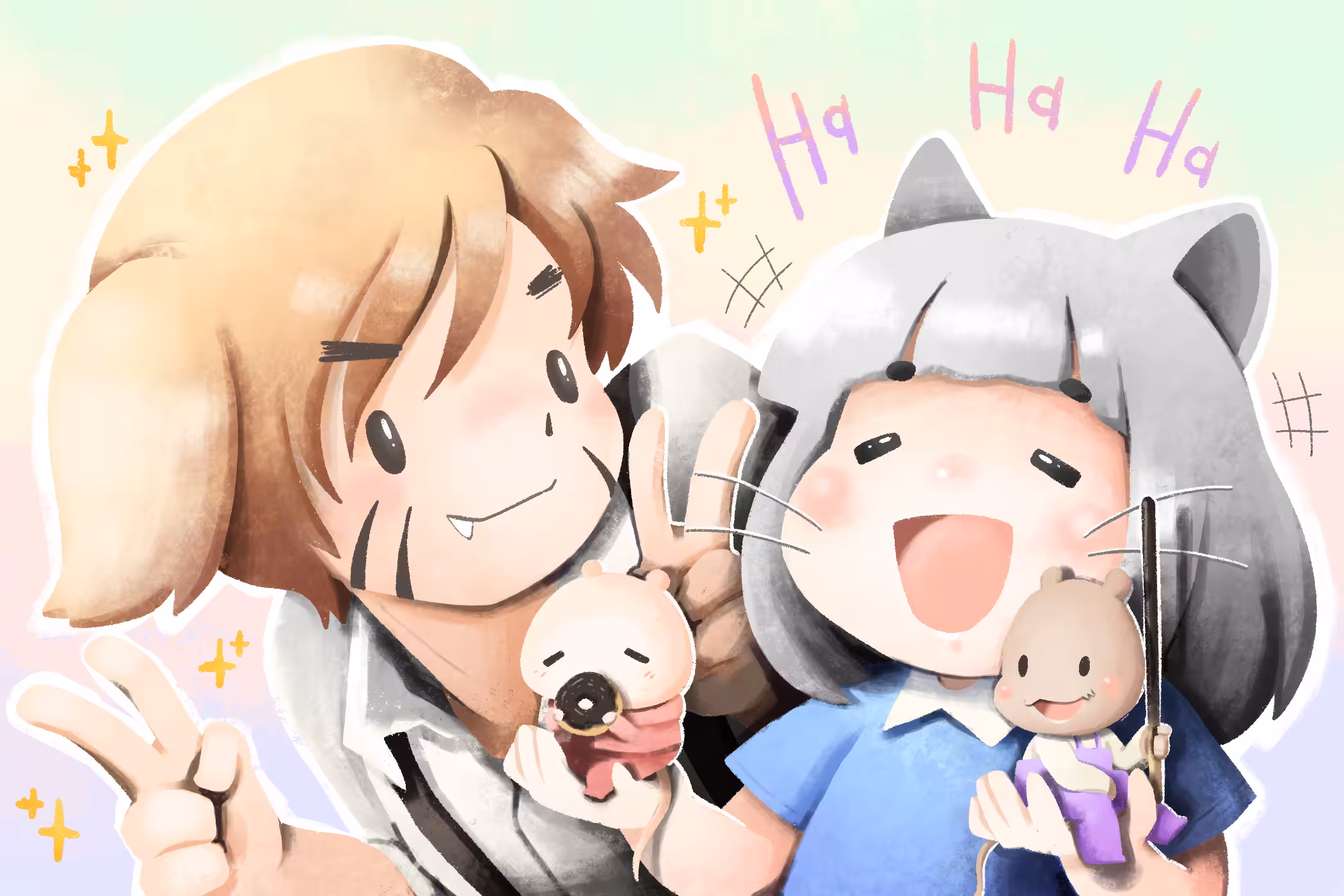 Konpui's HNY2021 postcard