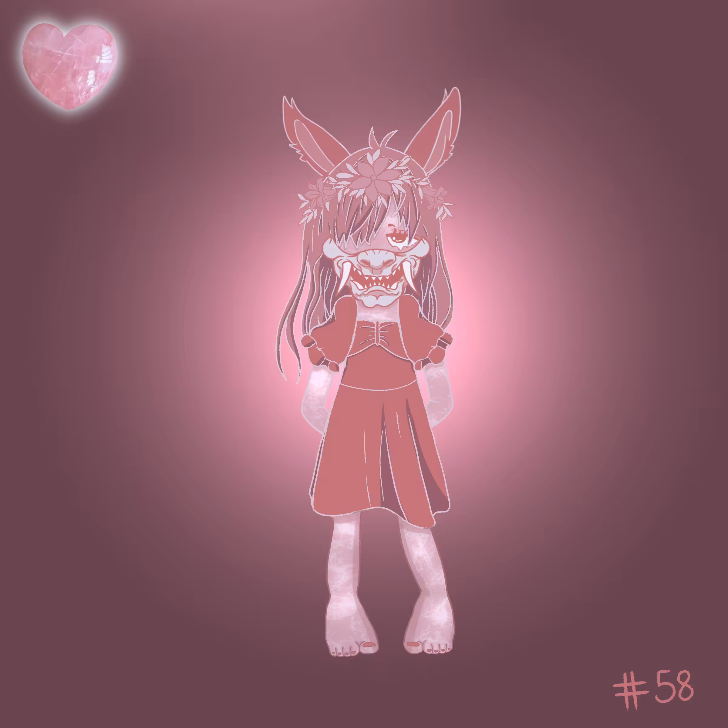 Rose Quartz Oni - 58