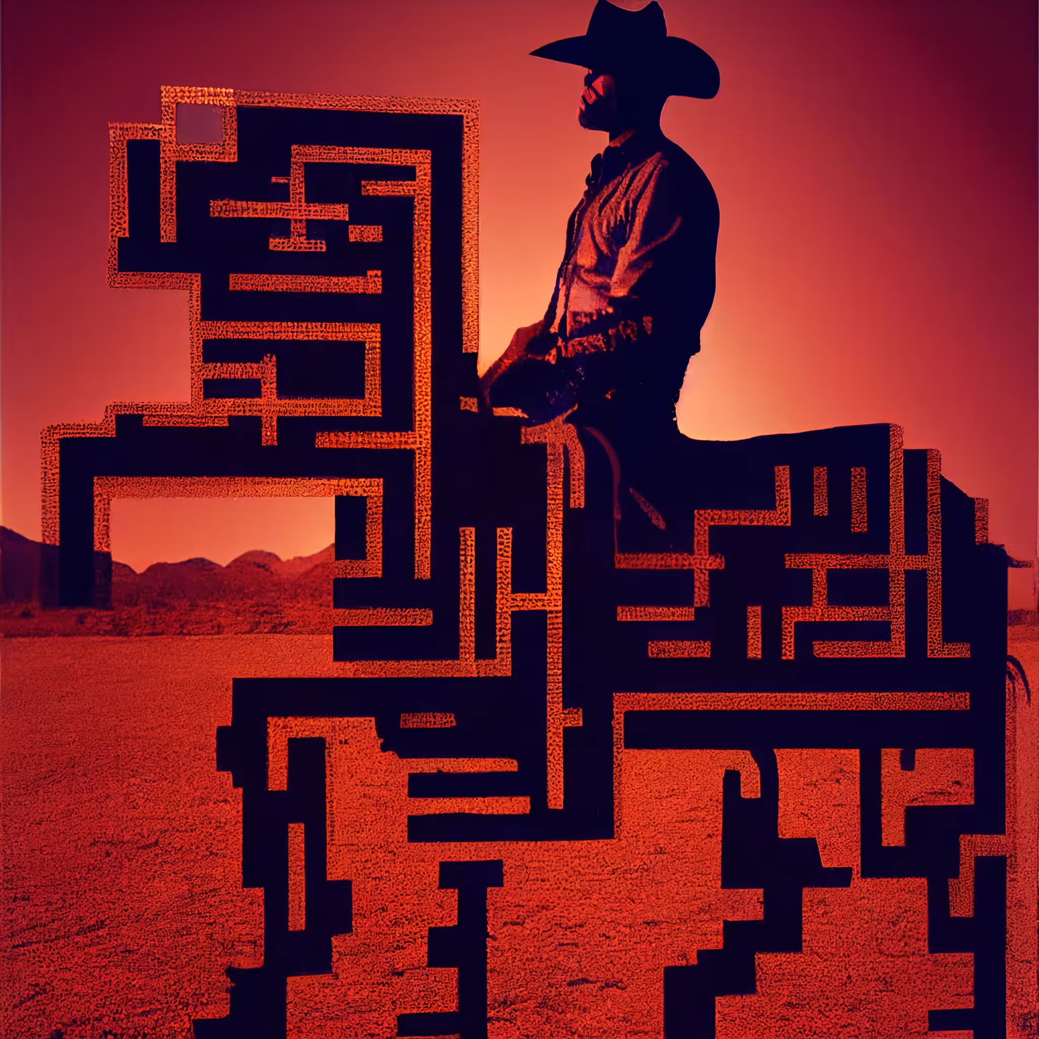 DIGITAL COLT GROWTH PROCESSES (PRINT 14/18)