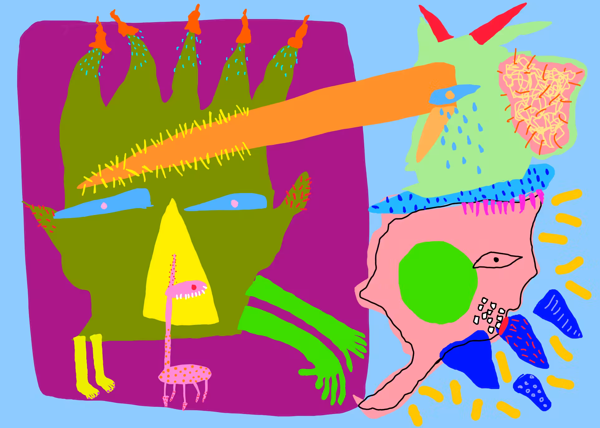 Cosmic Visitors on the Island Trip