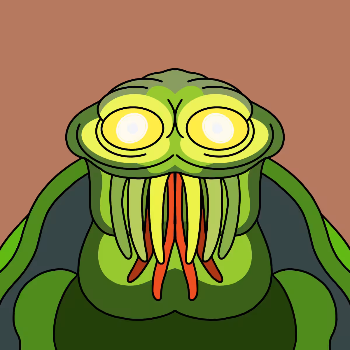|Hedz| Green Cockroach Fucker