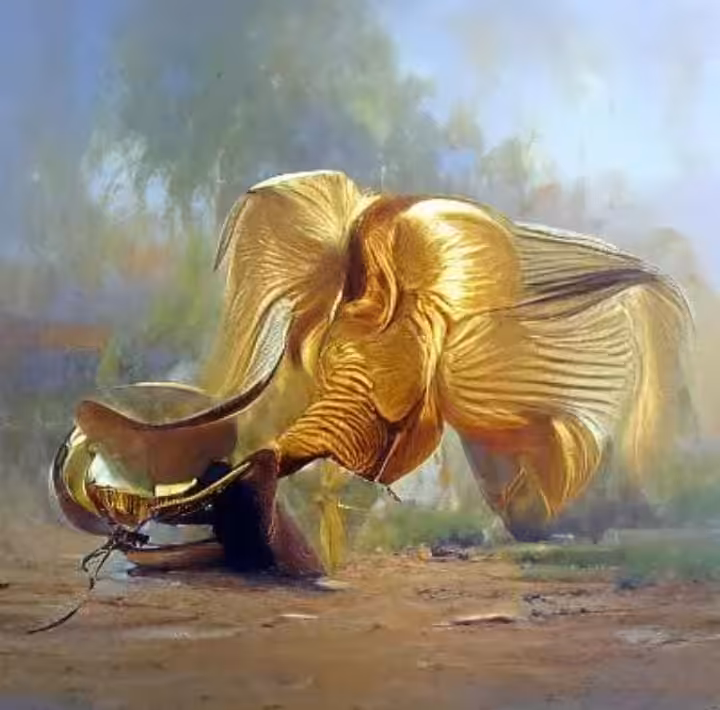 Golden elephant 