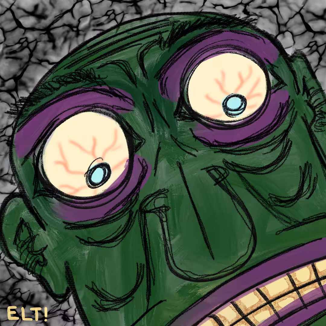 Retired Mutant Ninja Turtle