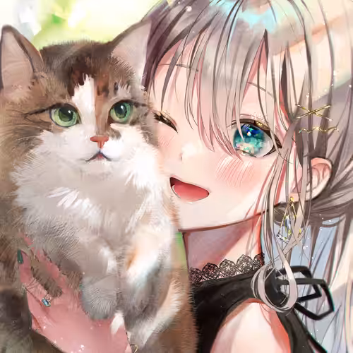 Her favorite #006*Norwegian Forest Cat