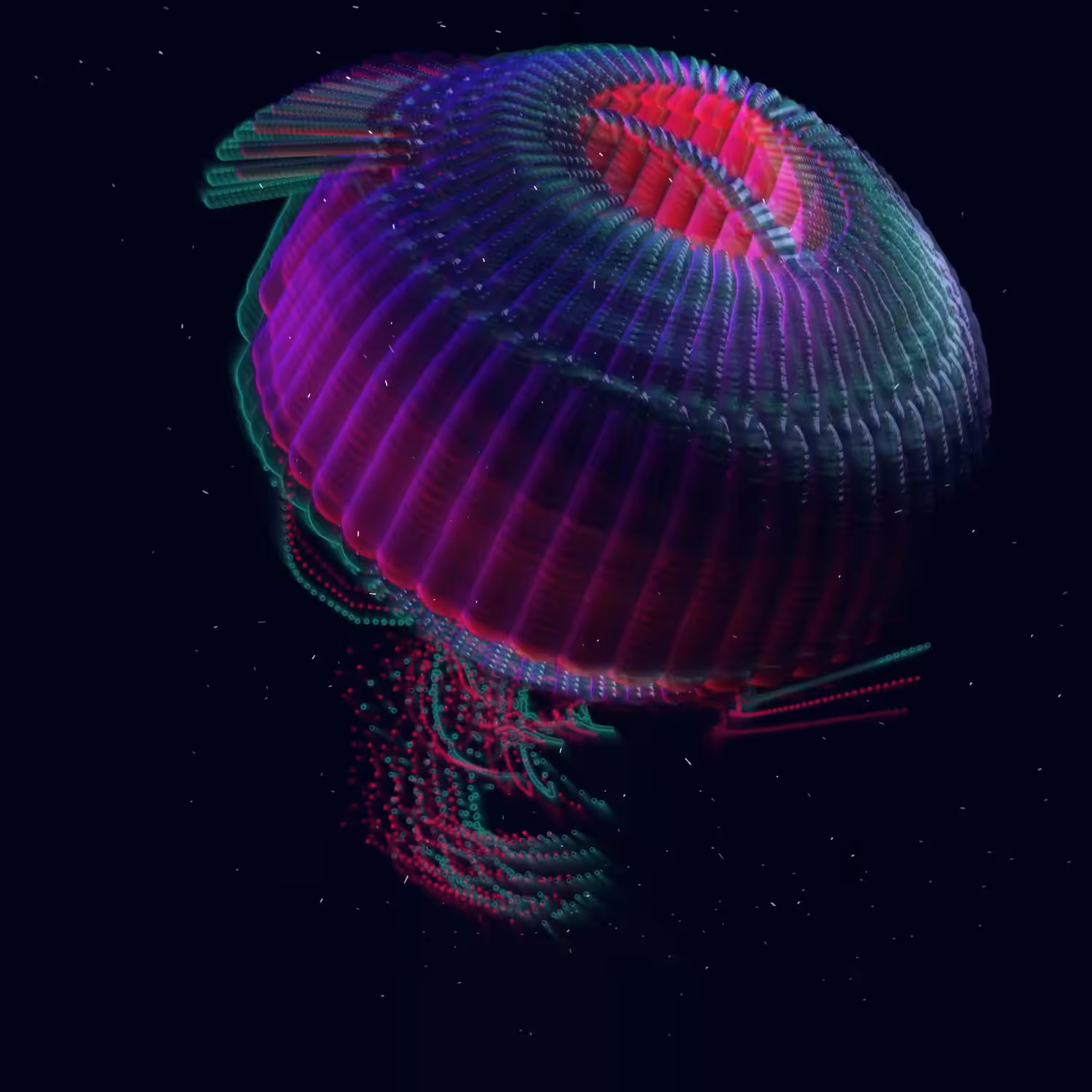 Water Visions Series, Jewel Jellyfish Collection: Jellyfish 5 (2023)