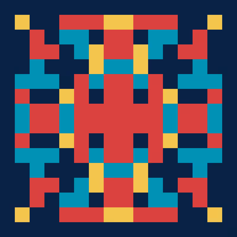 Pixel Mandala #89