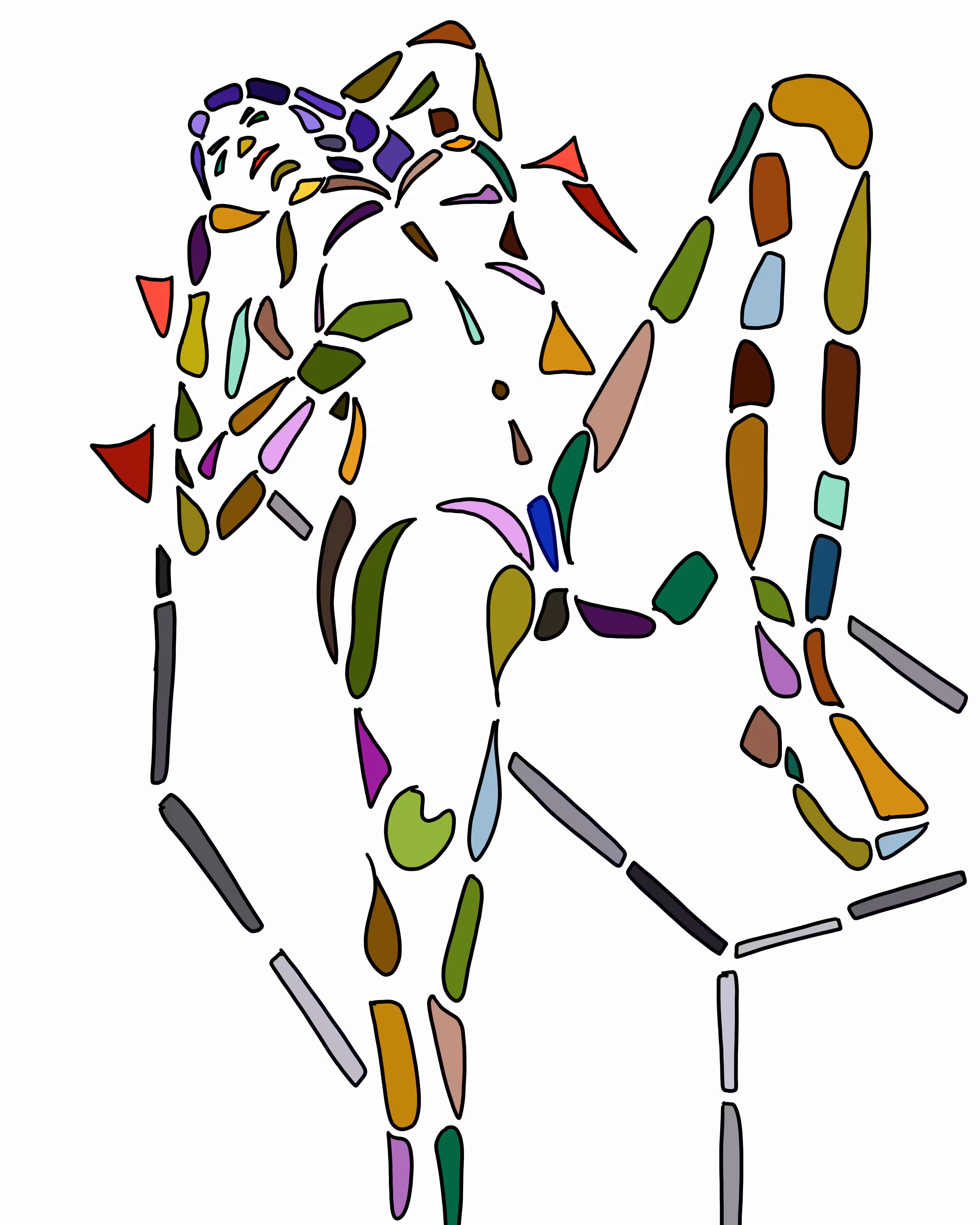Shard Life Drawing Series No 8 of 8