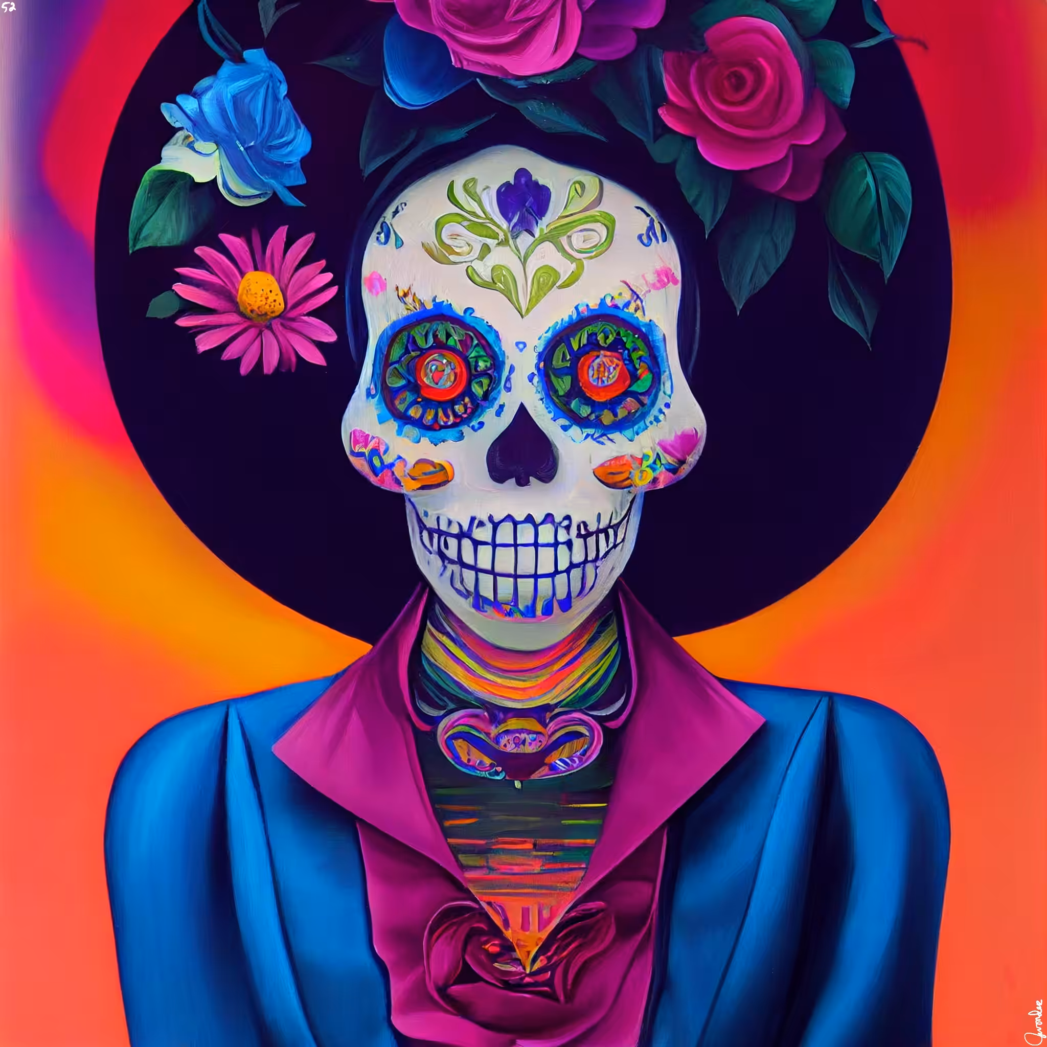 sugar skull #52
