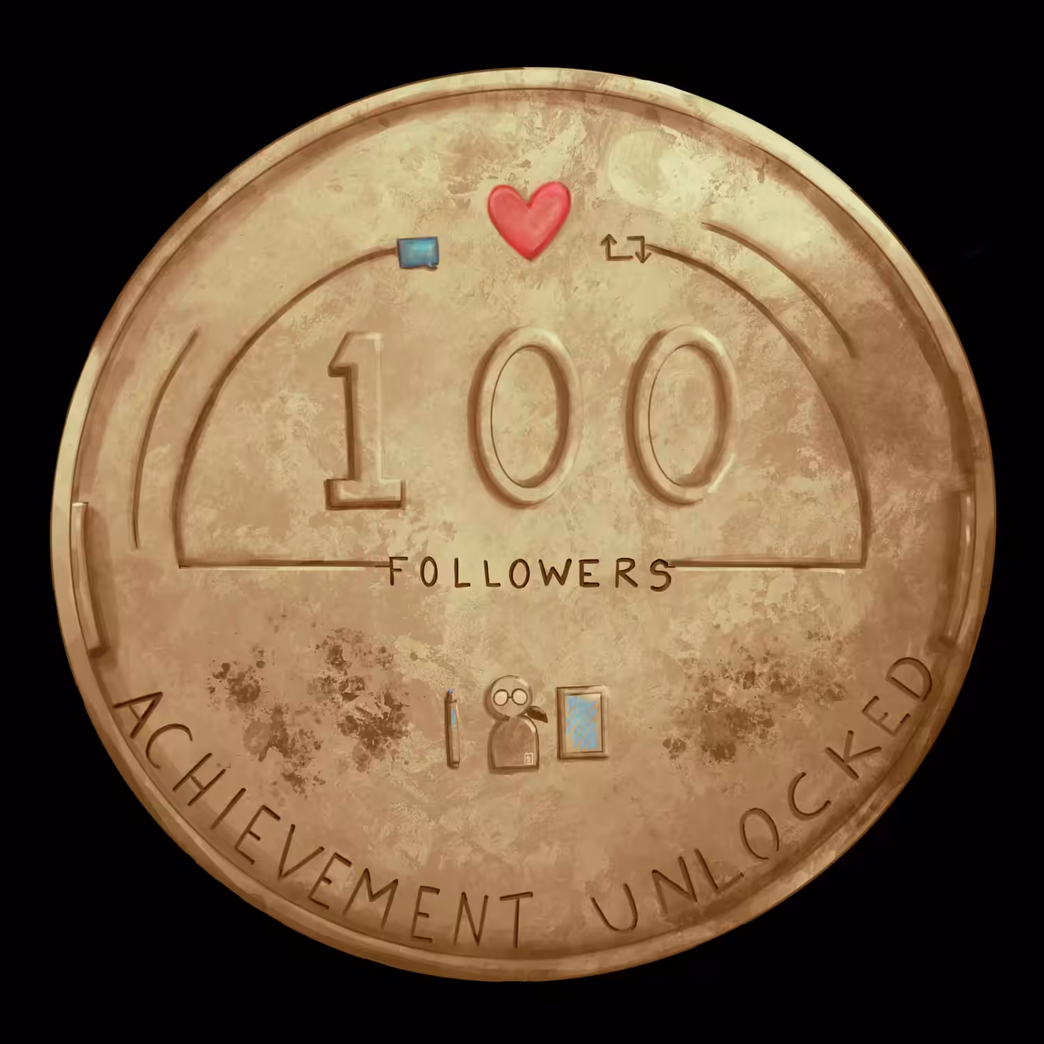 100 Achievement Coin