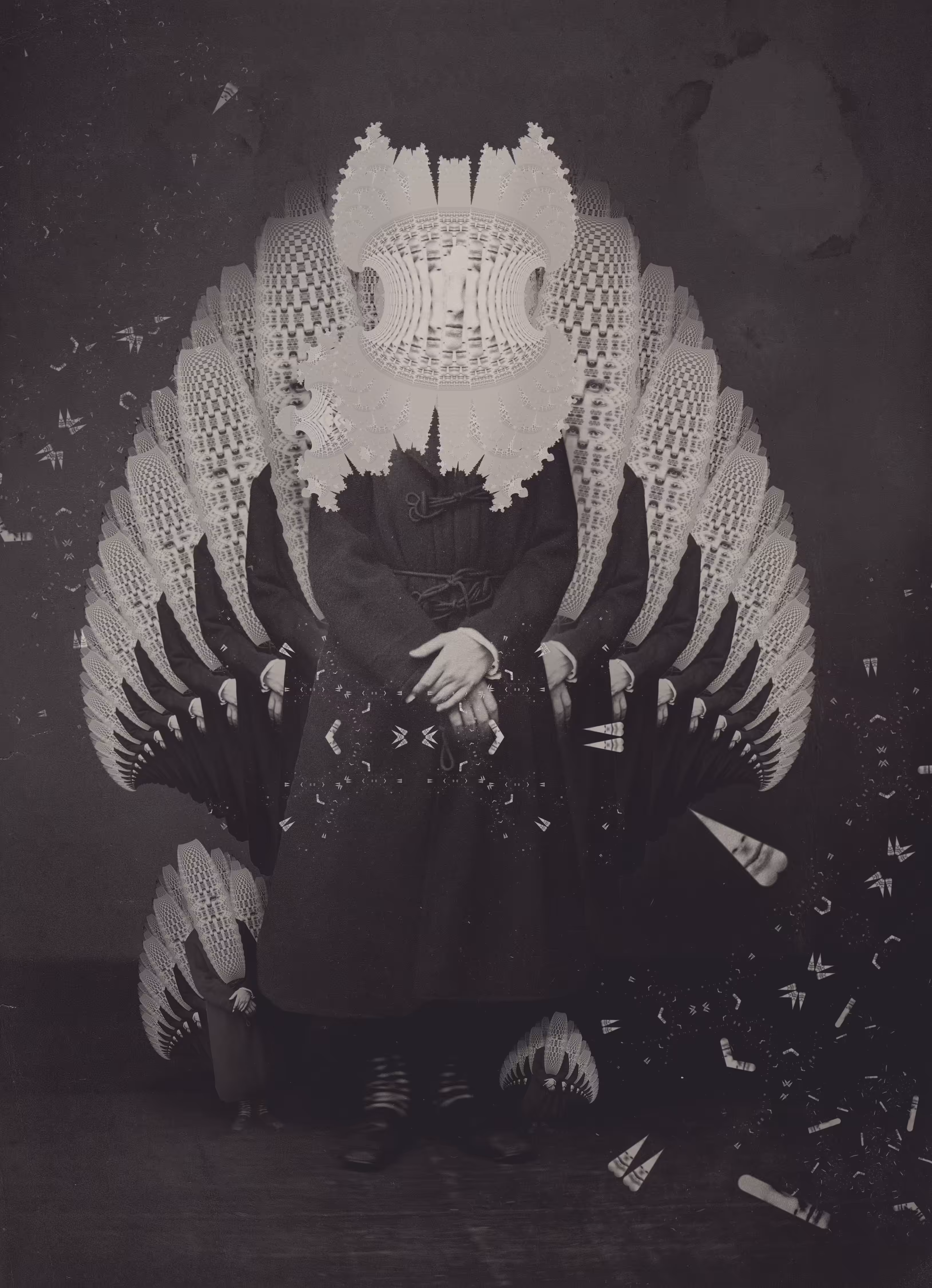 The Fascist Peacock Always Looks At You With Open Wings