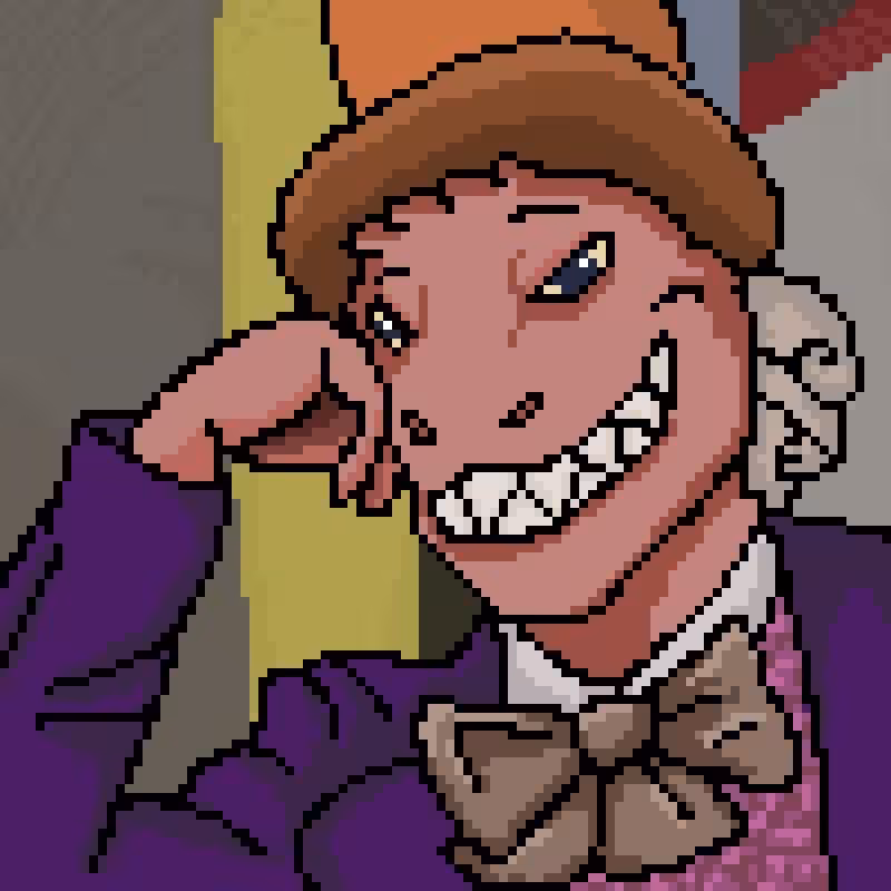 CryptoDinosaurs #55 - "Sharp teeth" Dino