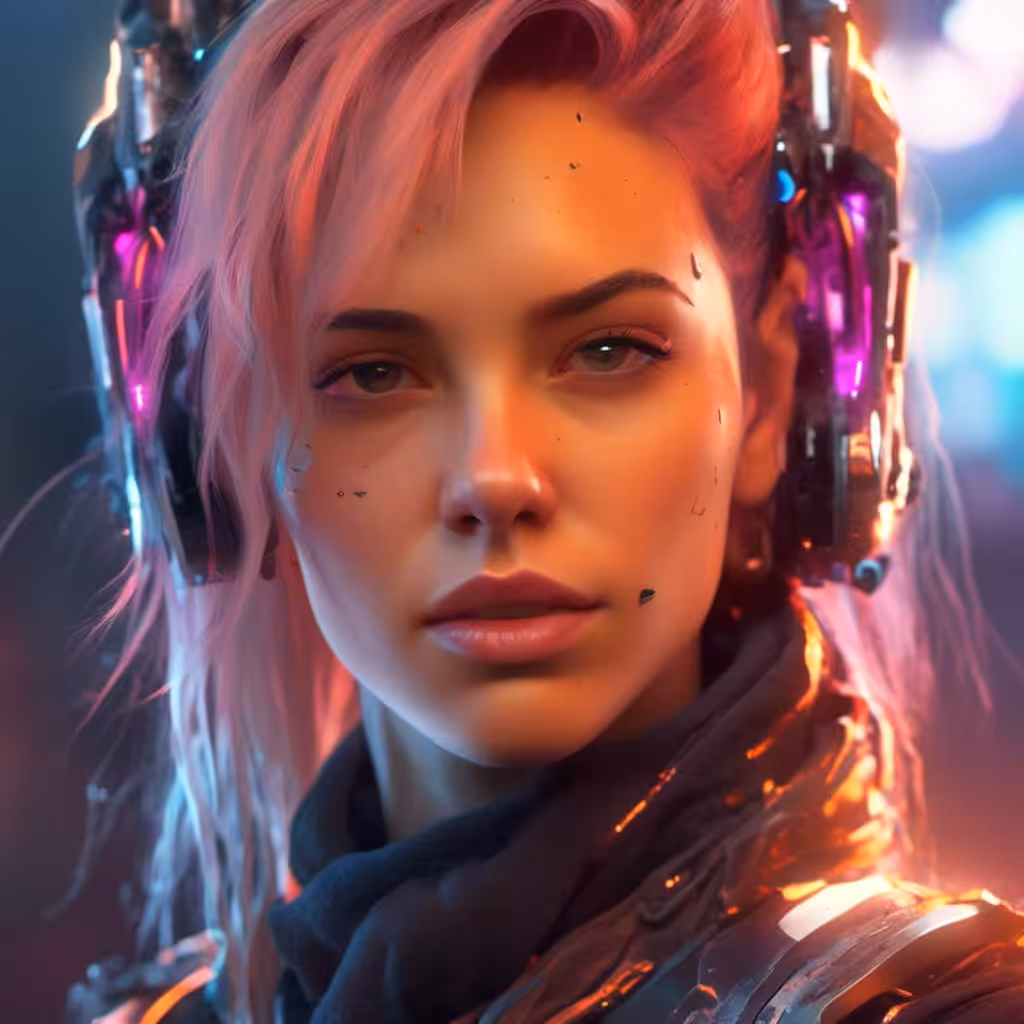 Cyberpunk Girl #012