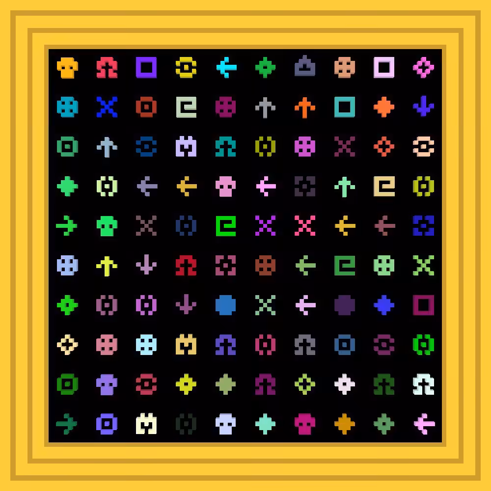 So who else didn't get Tezzard? :: Procedural Symbols #351/1000