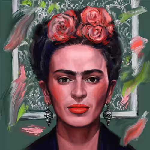 Portrait of Frida Kahlo