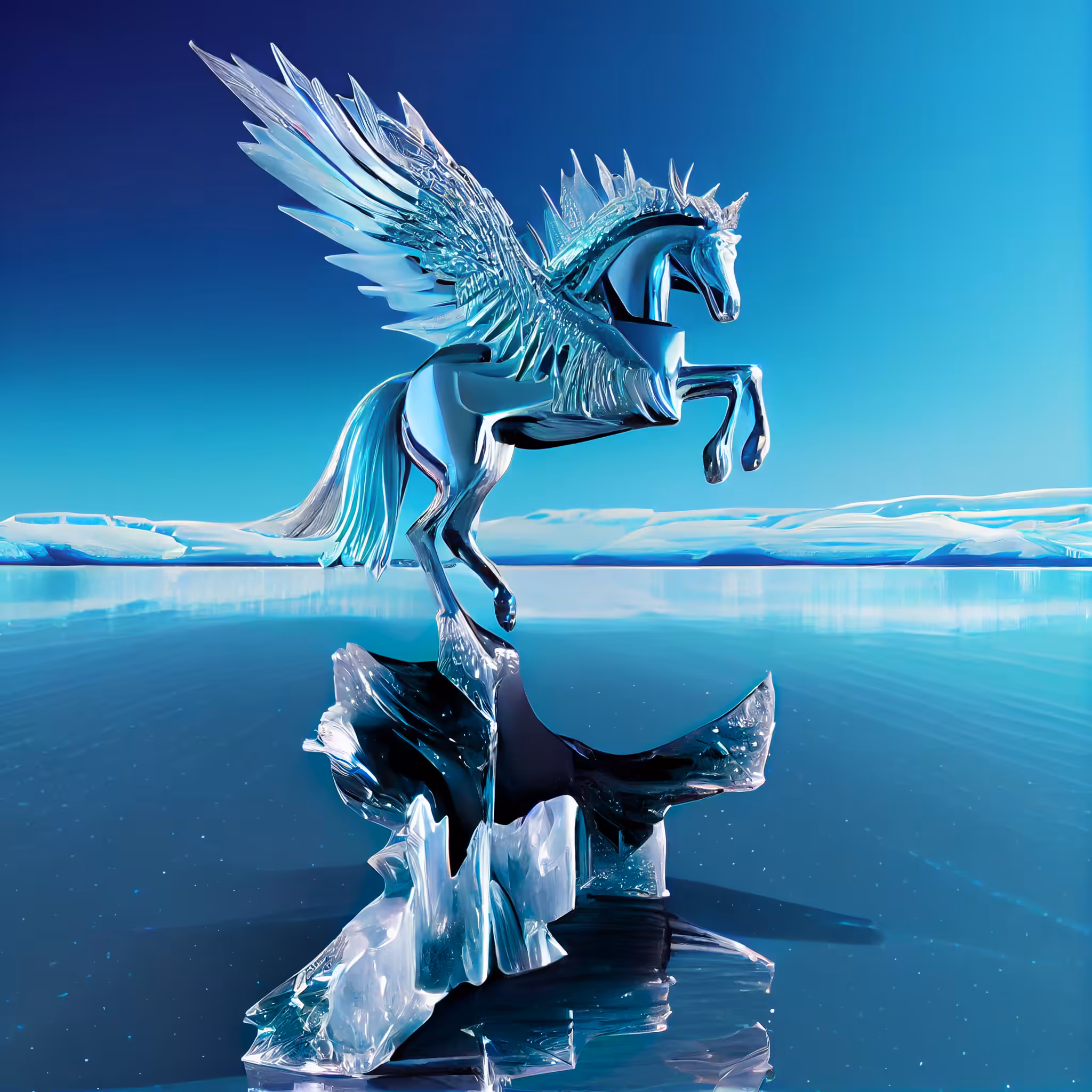 AI Digital Sculptures No. 5