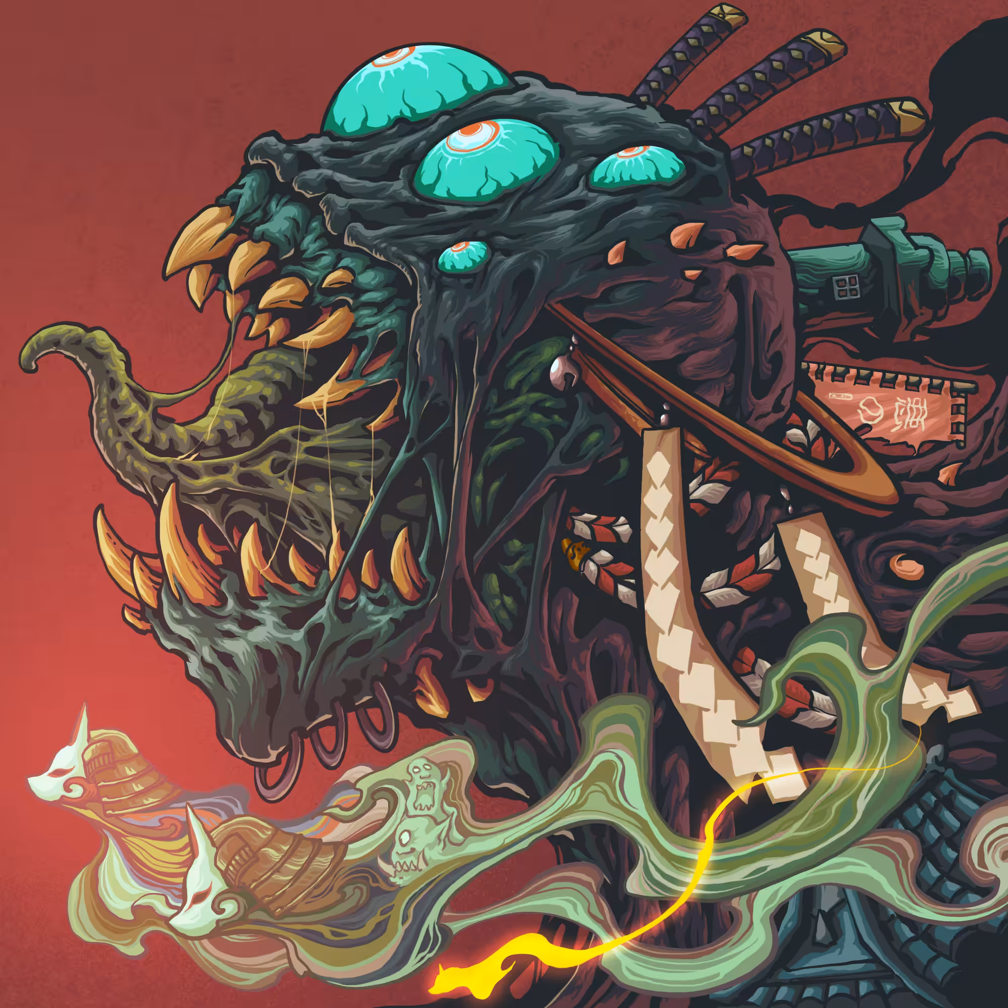 the green samurai