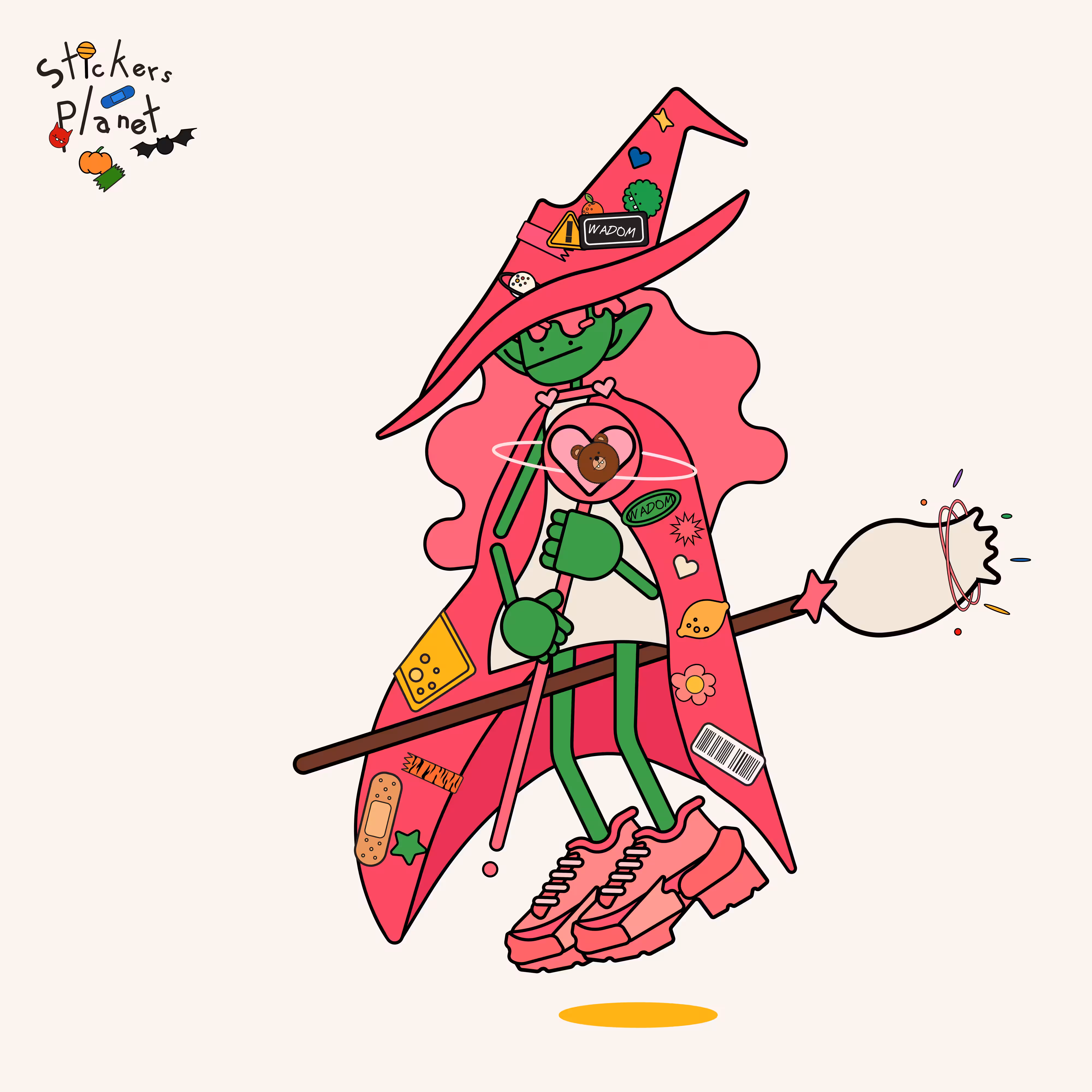 Stickers Planet #36