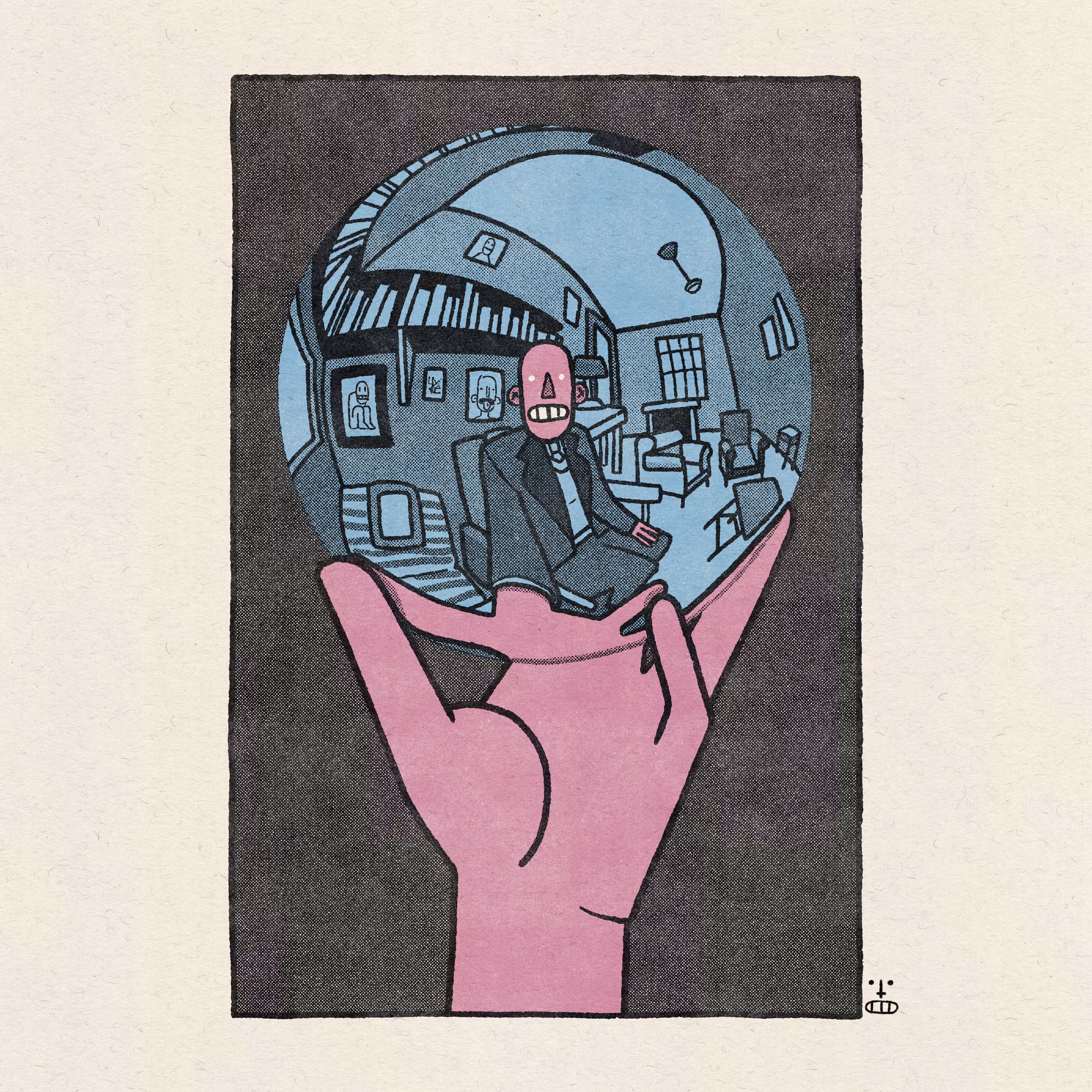 Hand with Reflecting Sphere