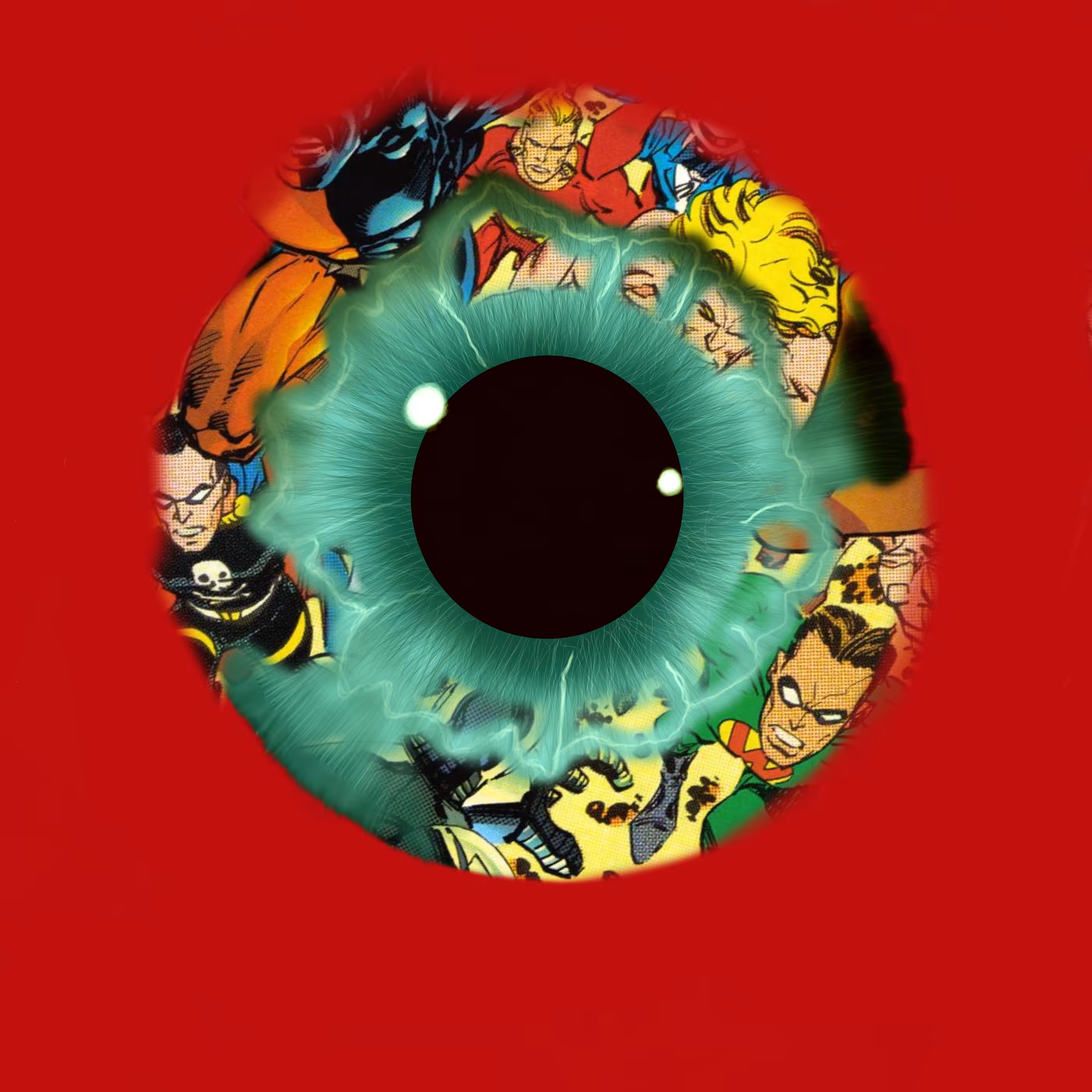 Eyemazing Iris: Be the Hero of Your Own Story ‐ Red