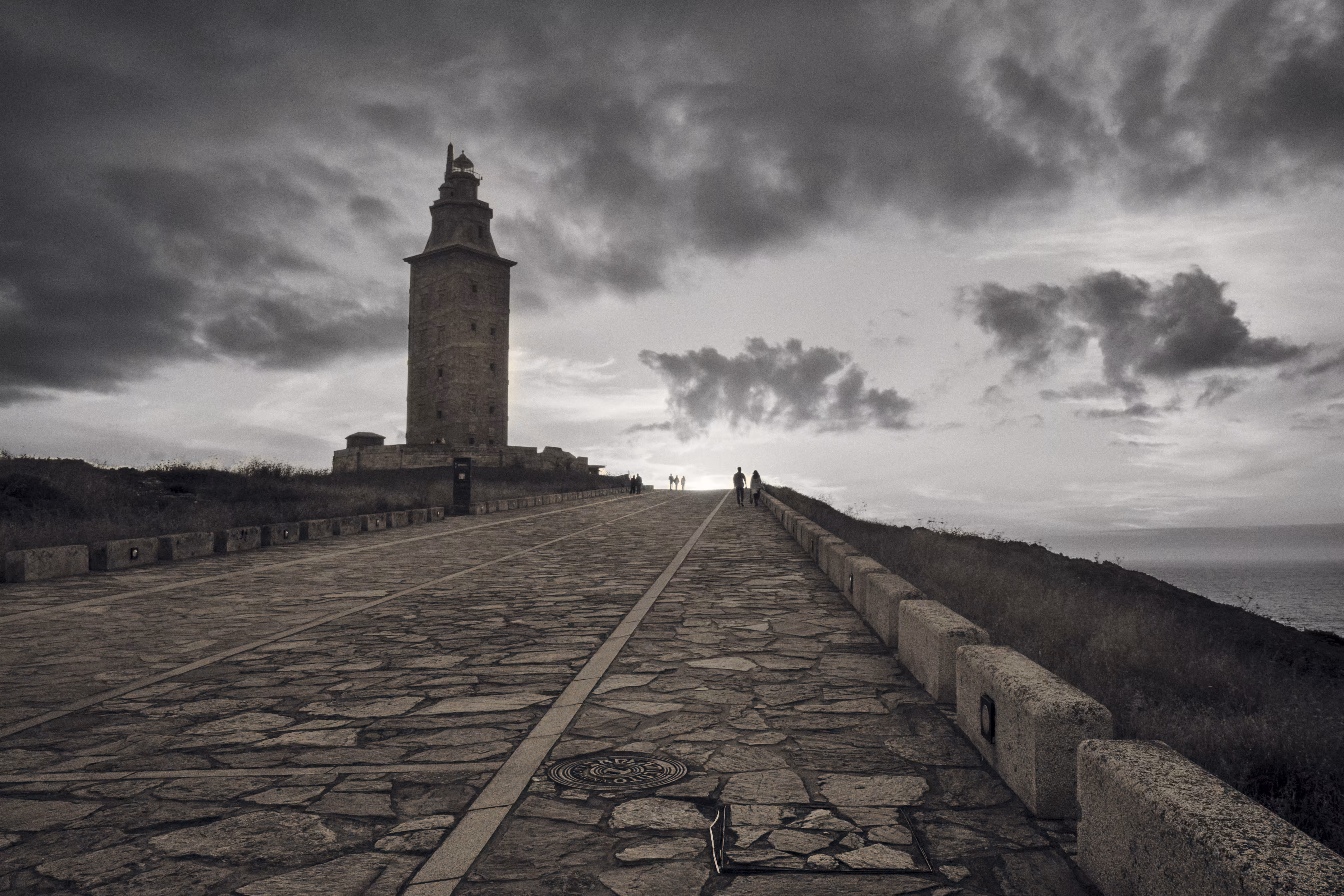 Ancient Sunset (B&W) 2nd Edition #10/10