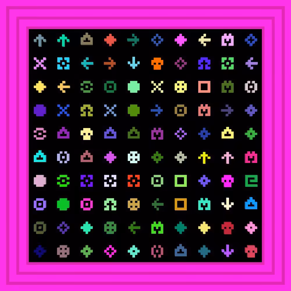 1 :: Procedural Symbols #86/1000
