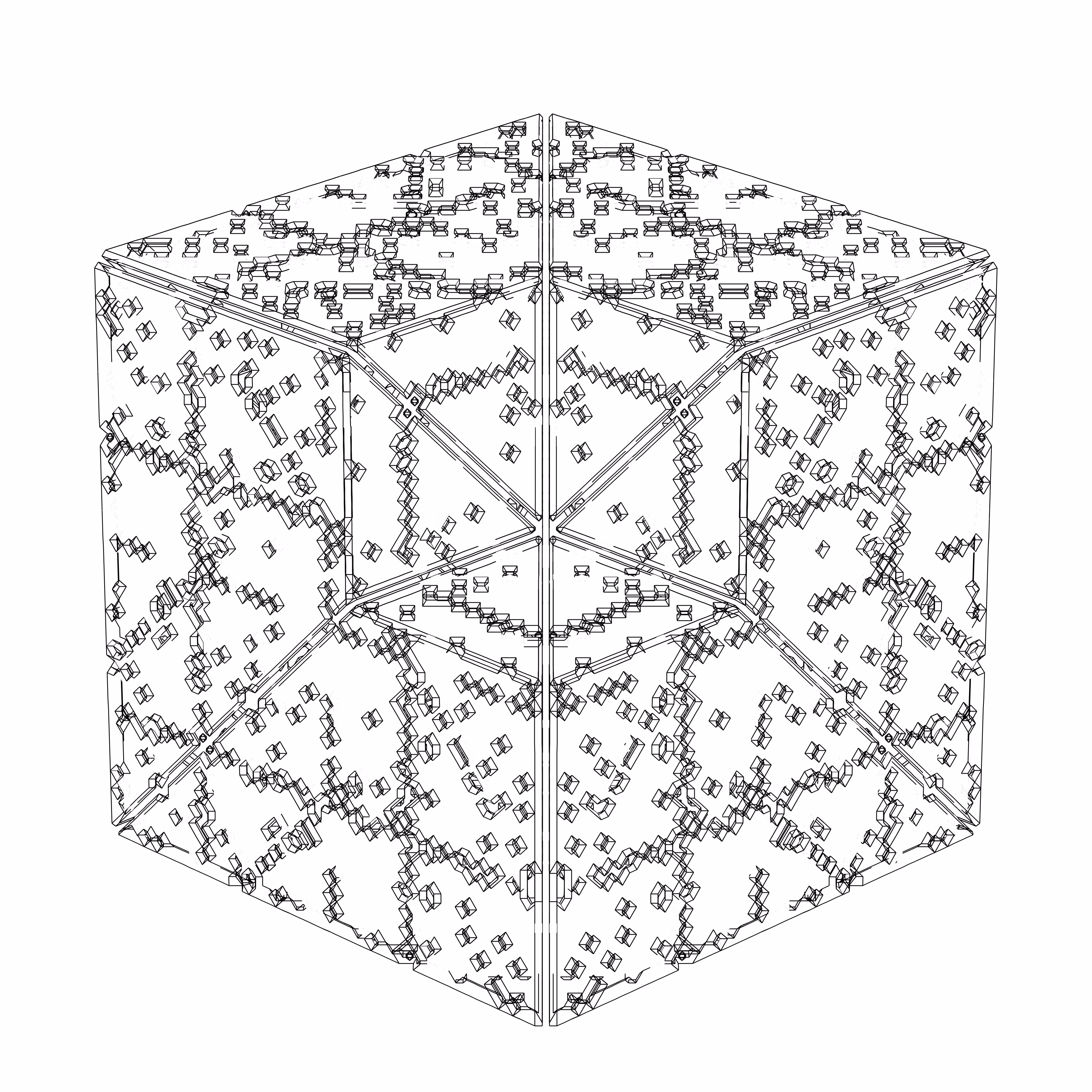 LL21 Alien Art Cube #12