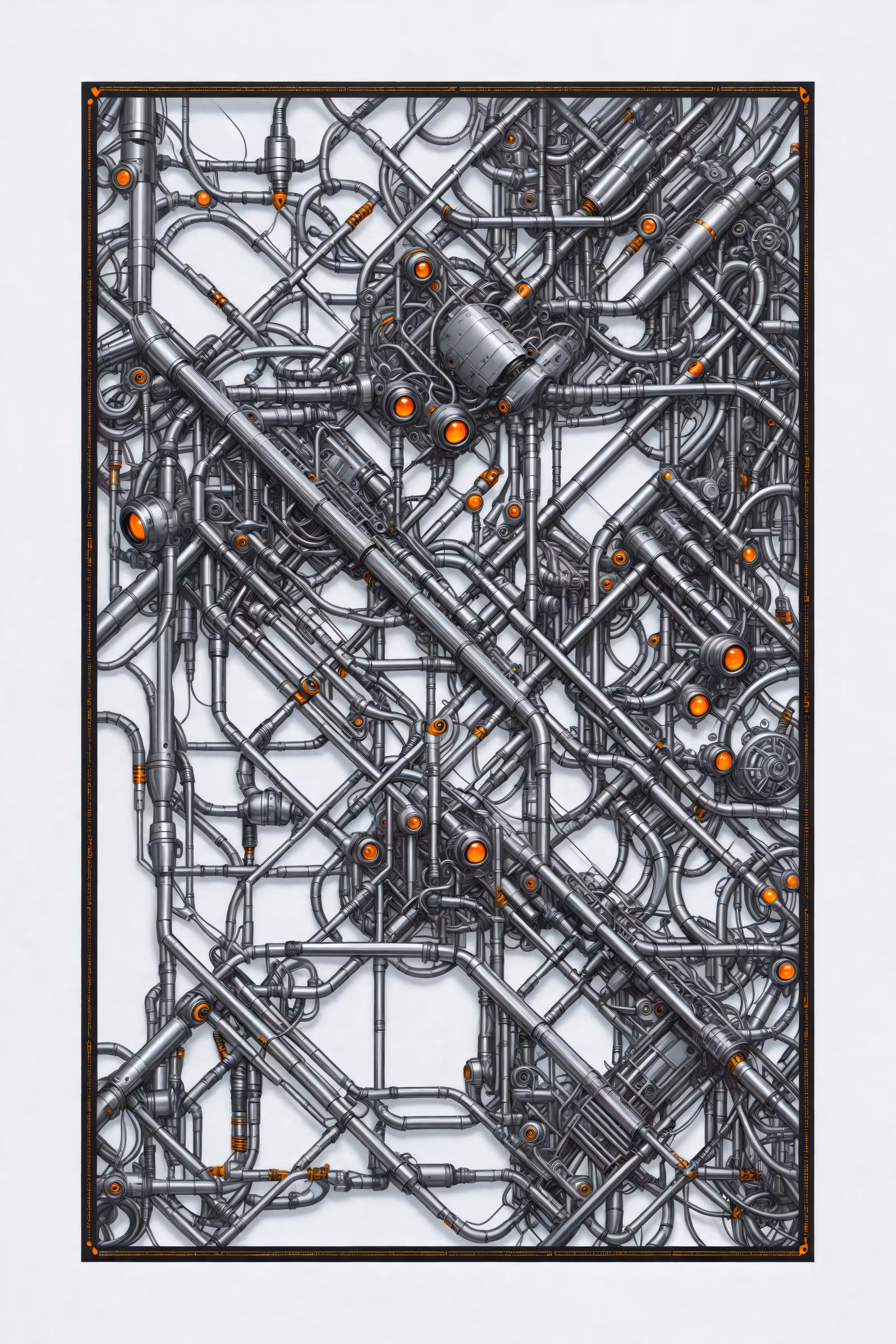 UBK #319 Orange Insects