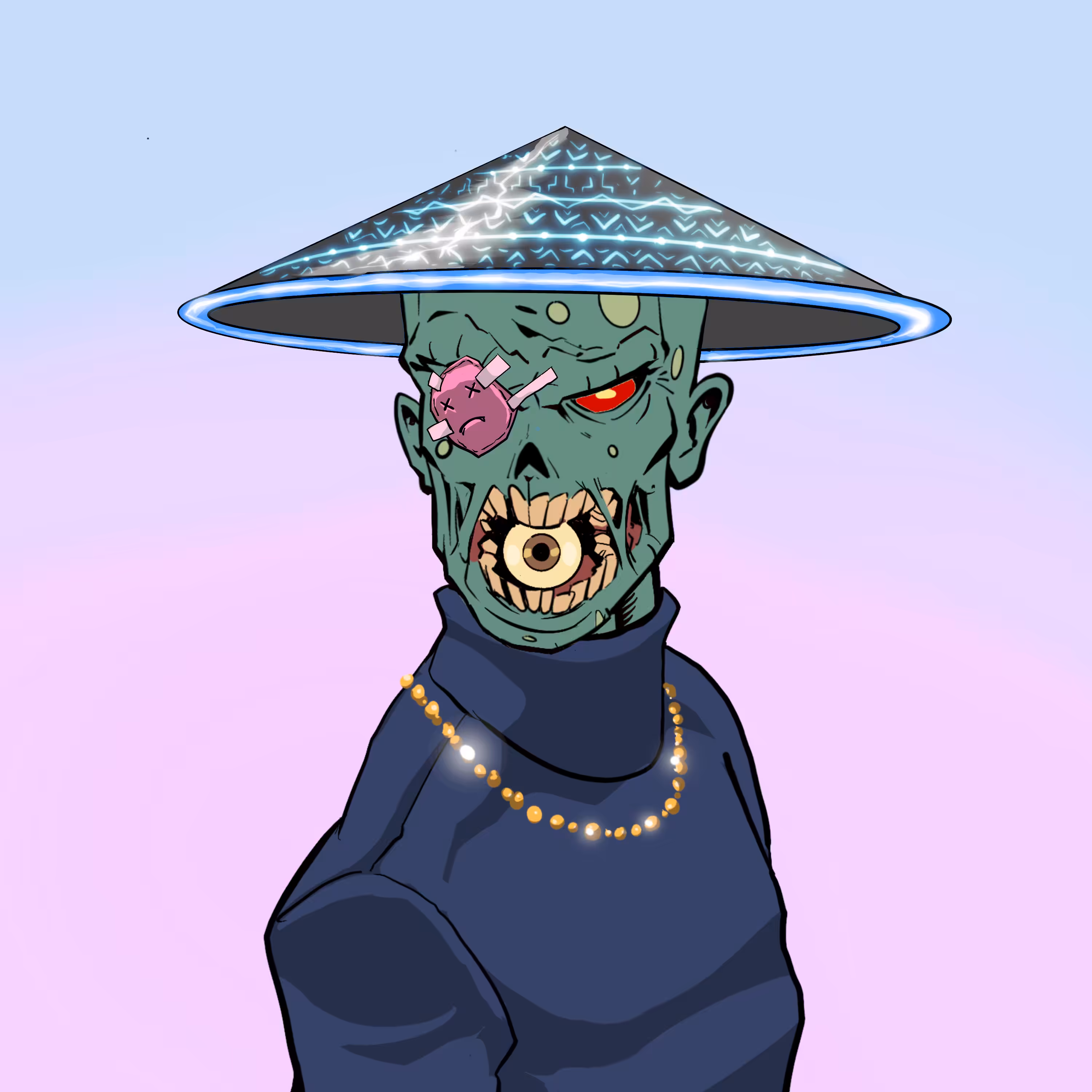 GlieseZombiesPFPs: GlieseZombiePFP #3022