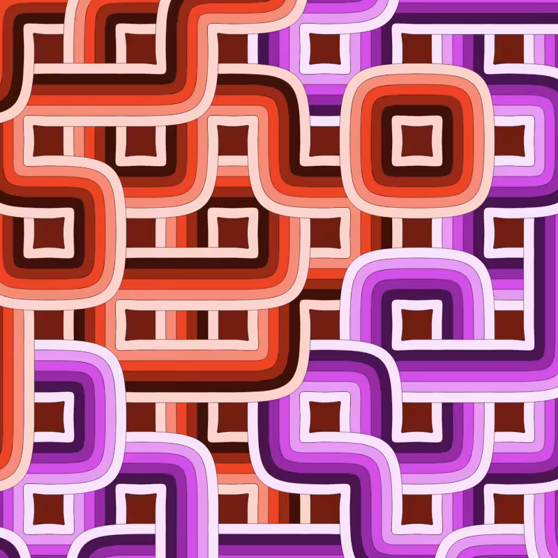 Bézier Truchet #18