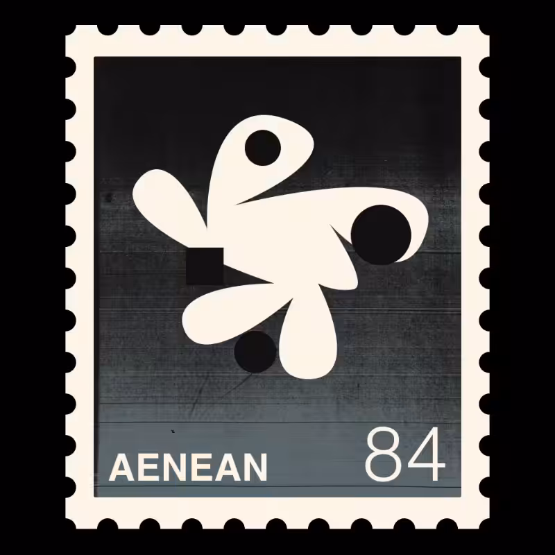 Postage stamp - Snowflakes #49